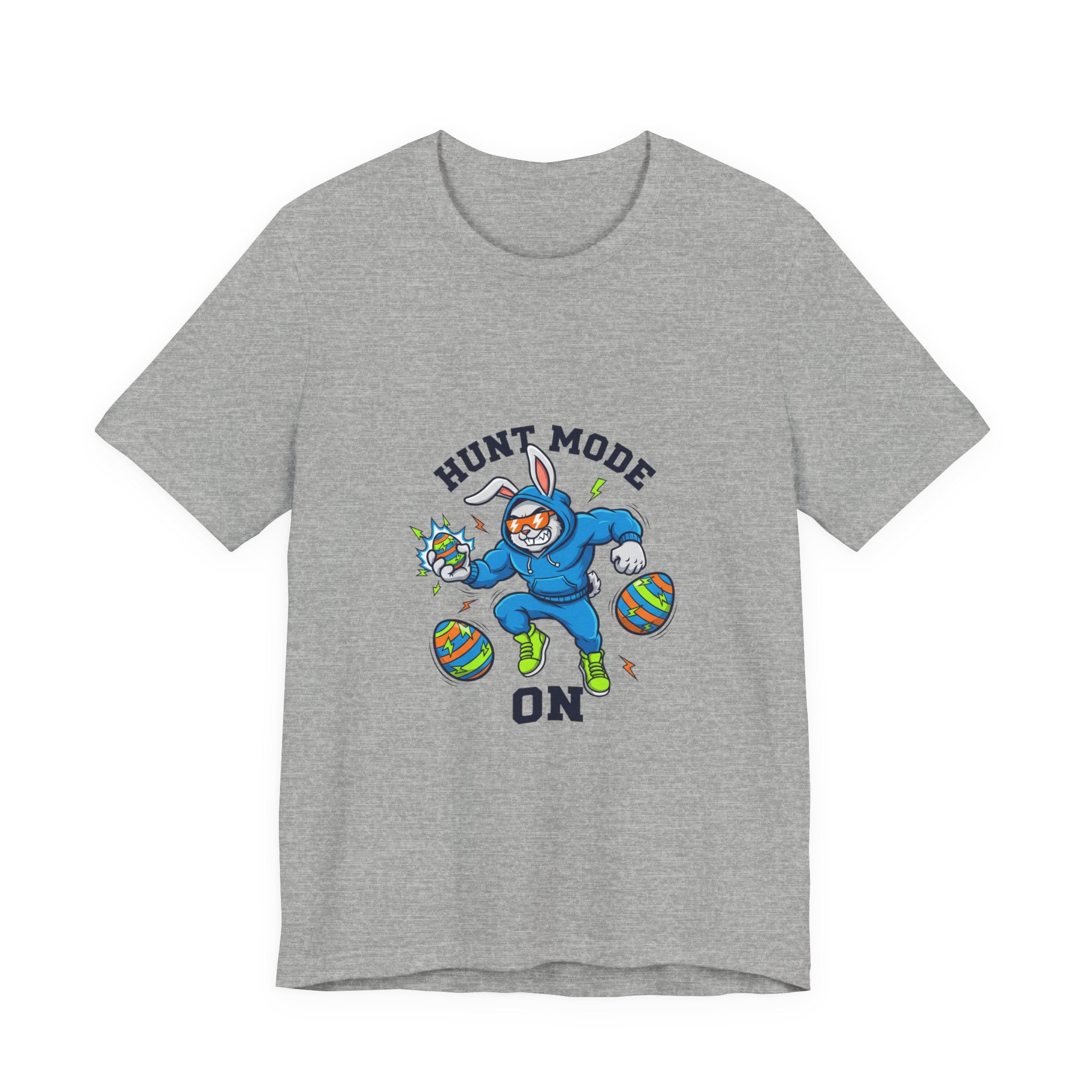 Hunt Mode On Easter Graphic Tee | boys Easter shirt, egg hunter, dinosaur egg