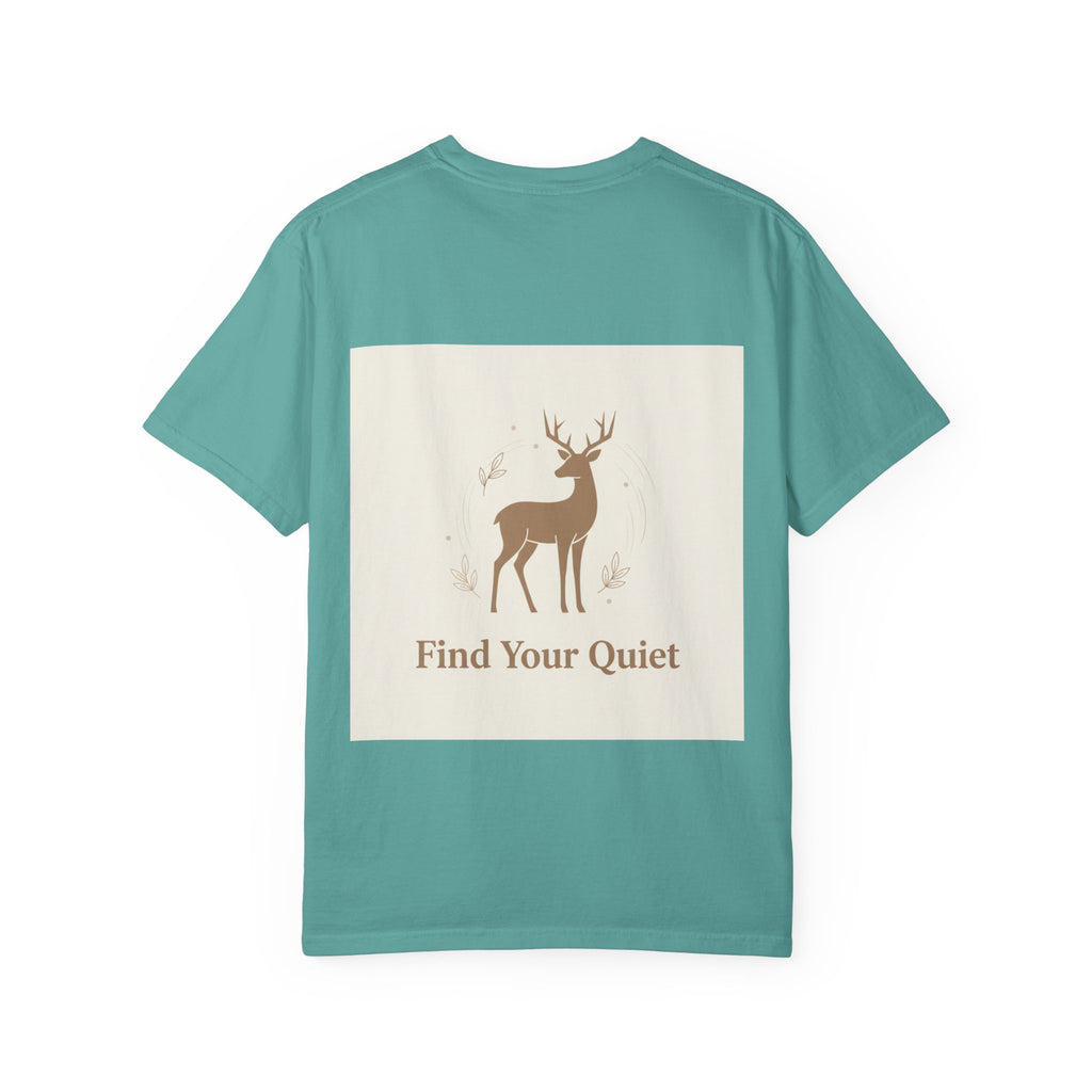 T-shirt with a deer - Find Your Quiet