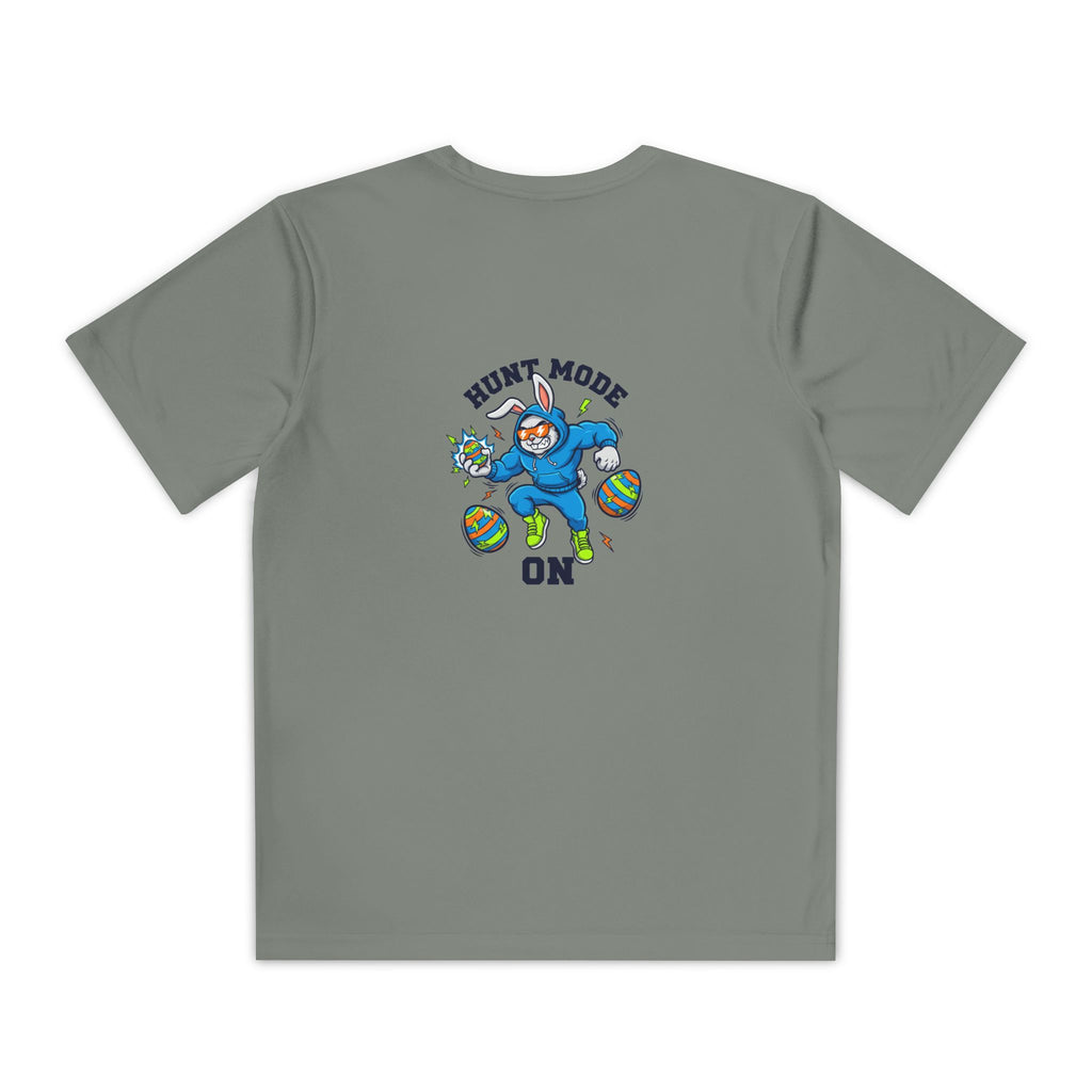 Hunt Mode On Youth T-Shirt | Hunting Mascot Tee