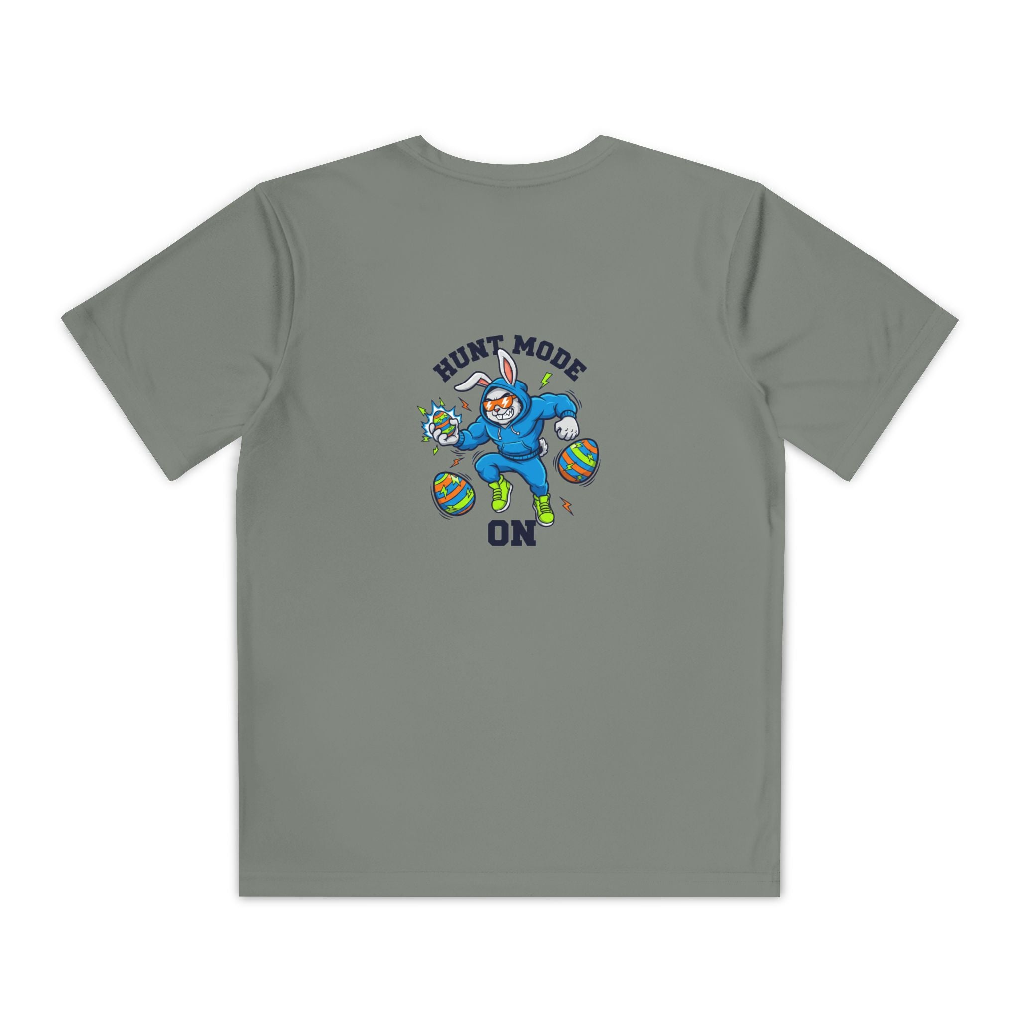 Hunt Mode On Youth T-Shirt | Hunting Mascot Tee