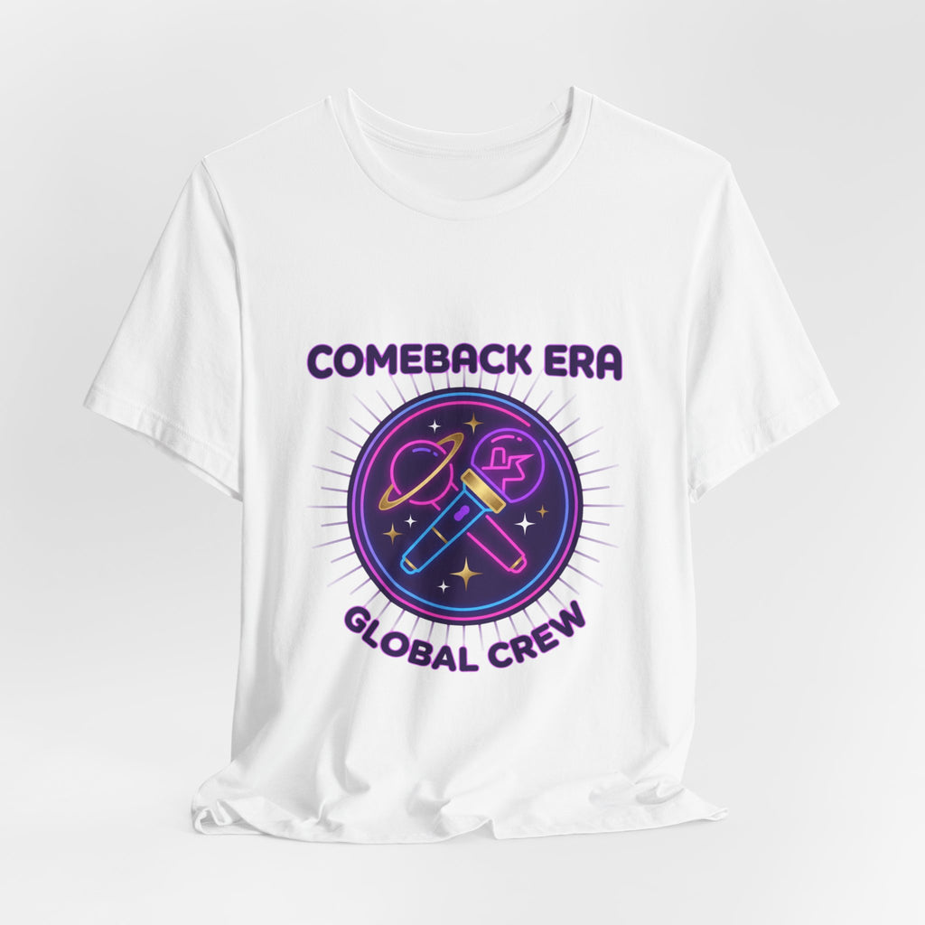 Comeback Era Lightstick Tee | K-pop Stan, Purple Era Fan Chant Shirt