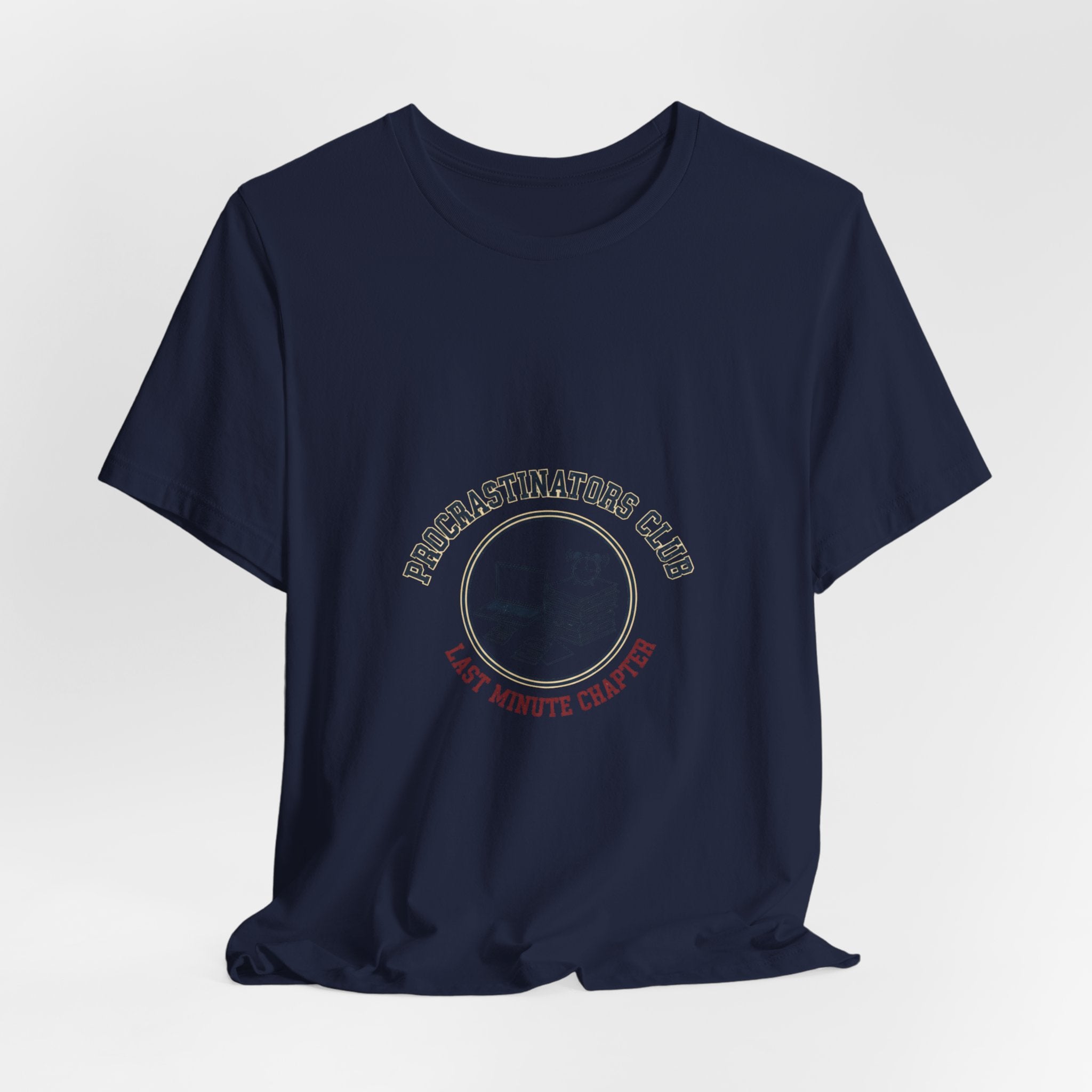 Procrastinators Club Tee | ironic club shirt, varsity style