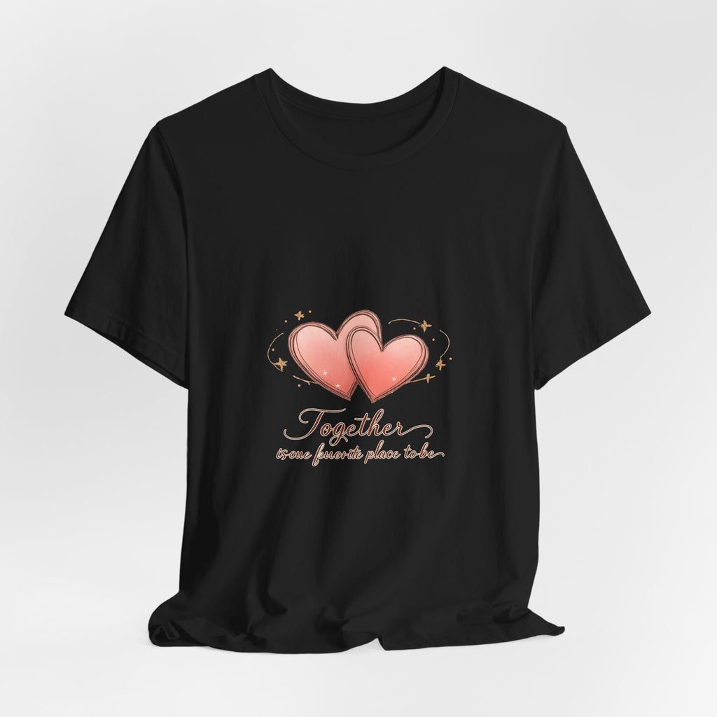 Together Home Romance Tee | Date Night At Home, cozy couple candlelit