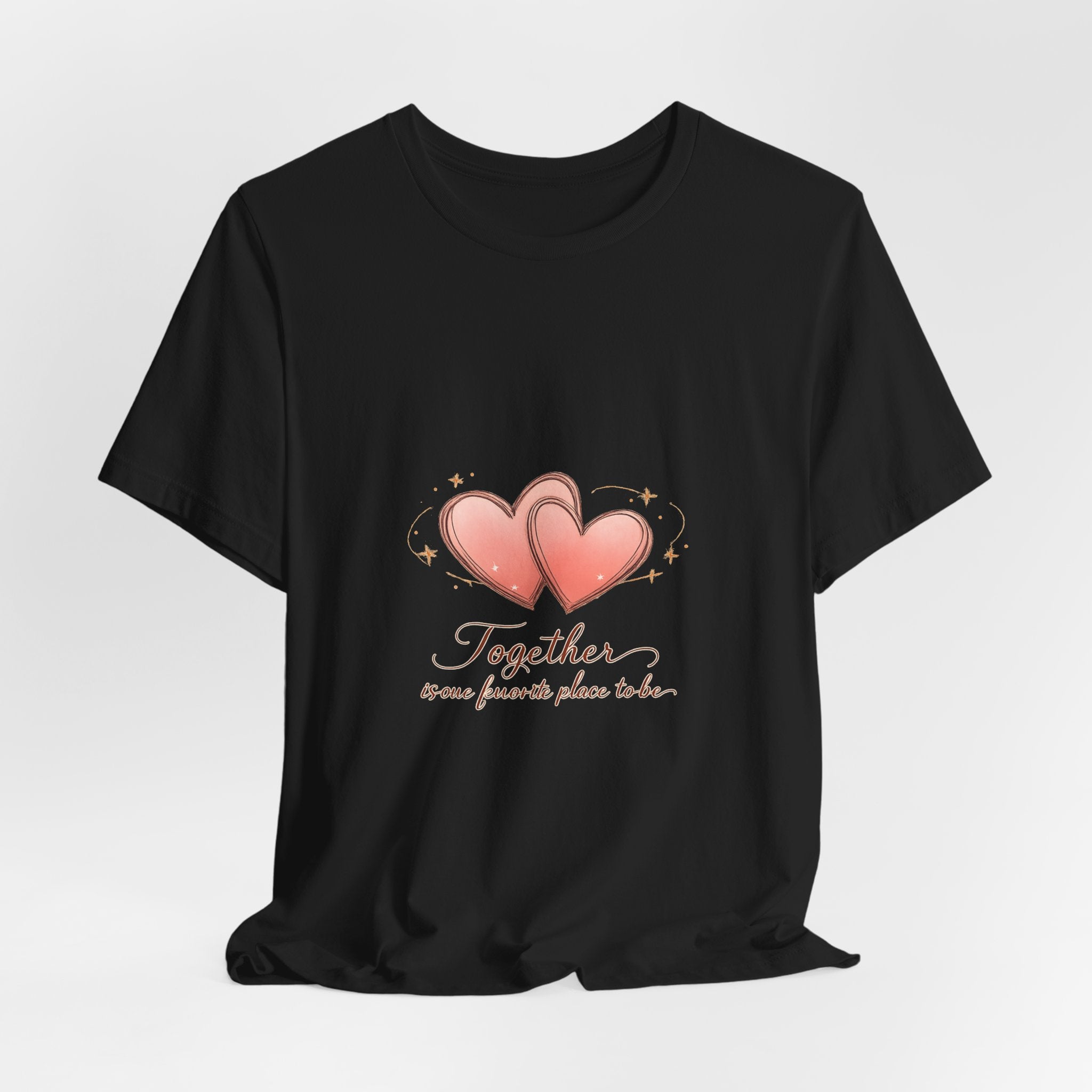 Together Home Romance Tee | Date Night At Home, cozy couple candlelit