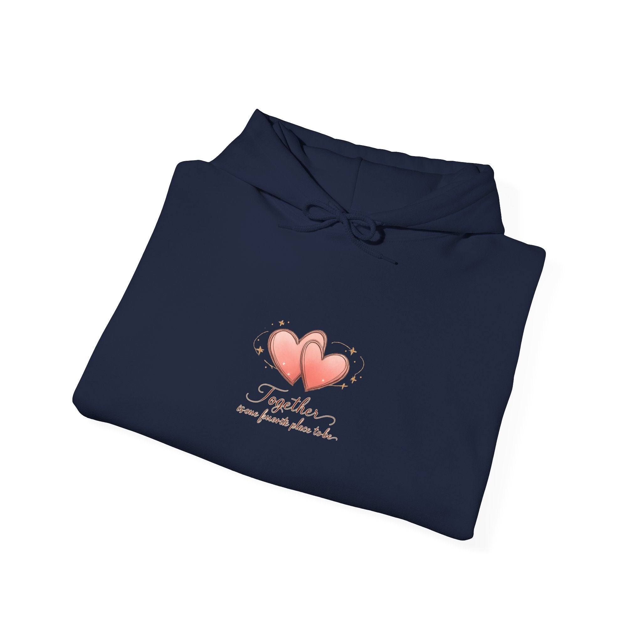 Together Time Heart Hoodie | date night at home, cozy couple