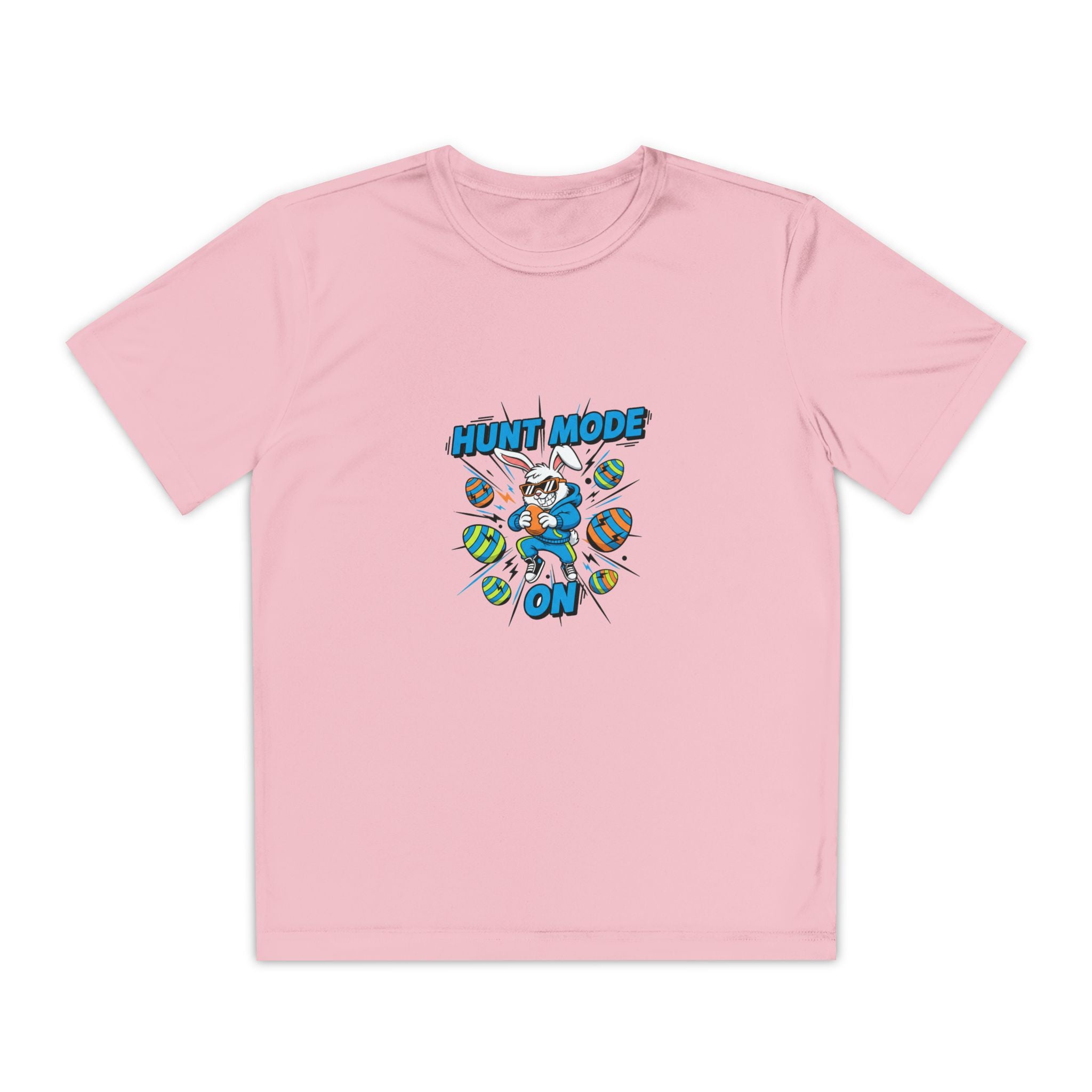 Hunt Mode On Youth T-Shirt | Hunting Mascot Tee