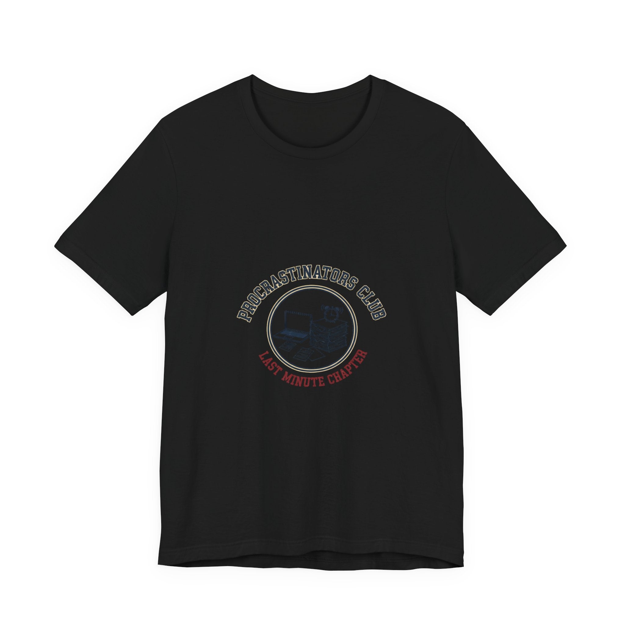 Procrastinators Club Tee | ironic club shirt, varsity style
