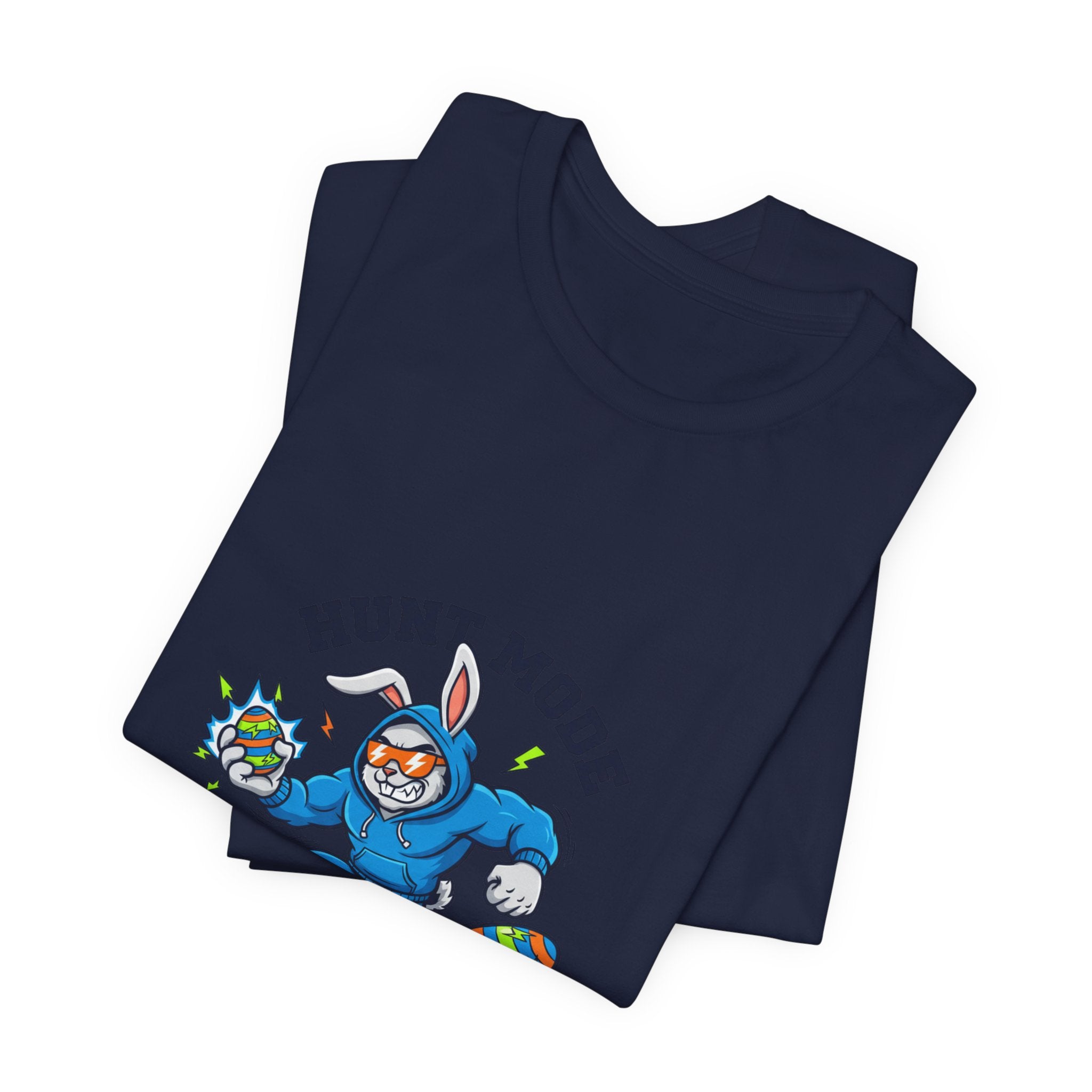 Hunt Mode On Easter Graphic Tee | boys Easter shirt, egg hunter, dinosaur egg
