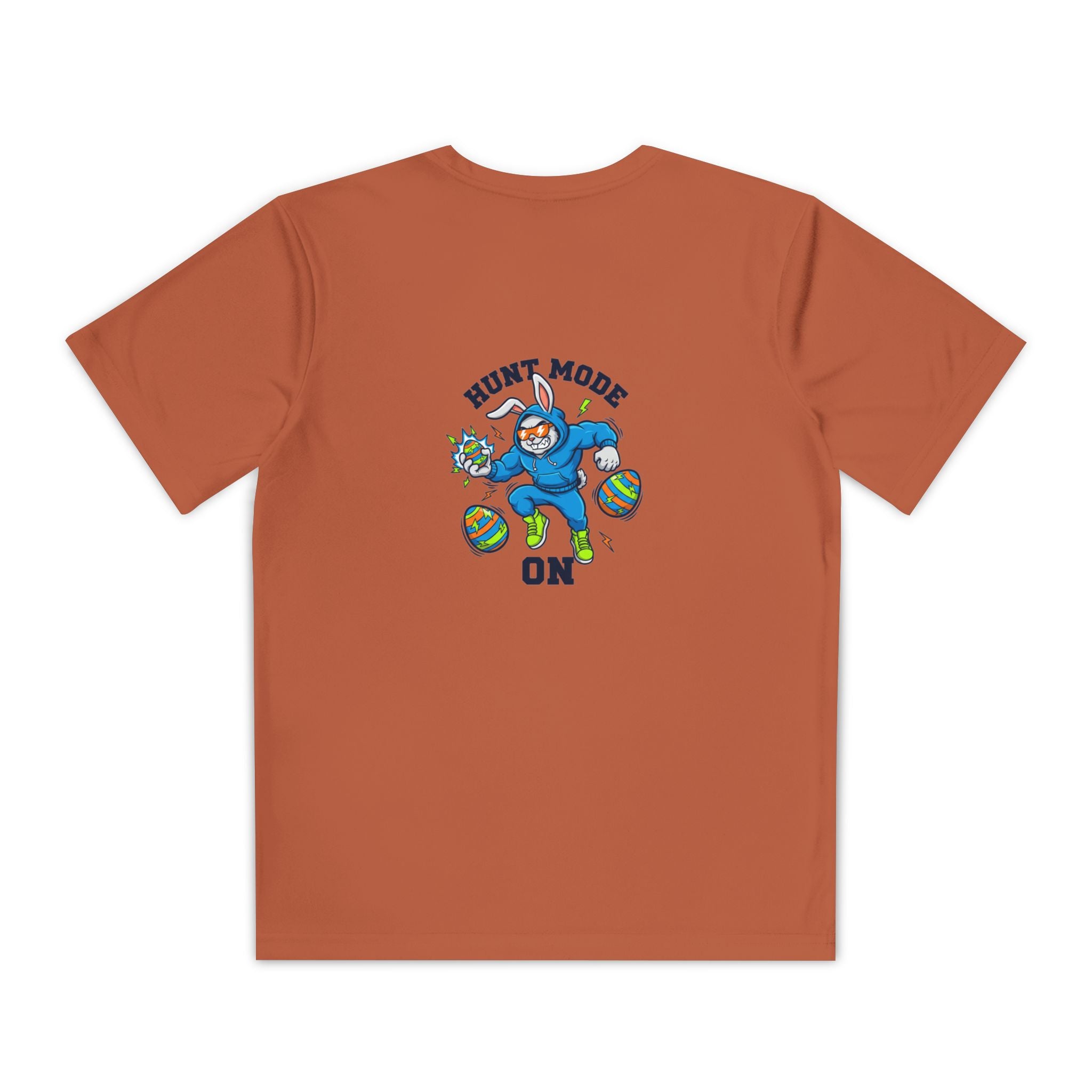 Hunt Mode On Youth T-Shirt | Hunting Mascot Tee