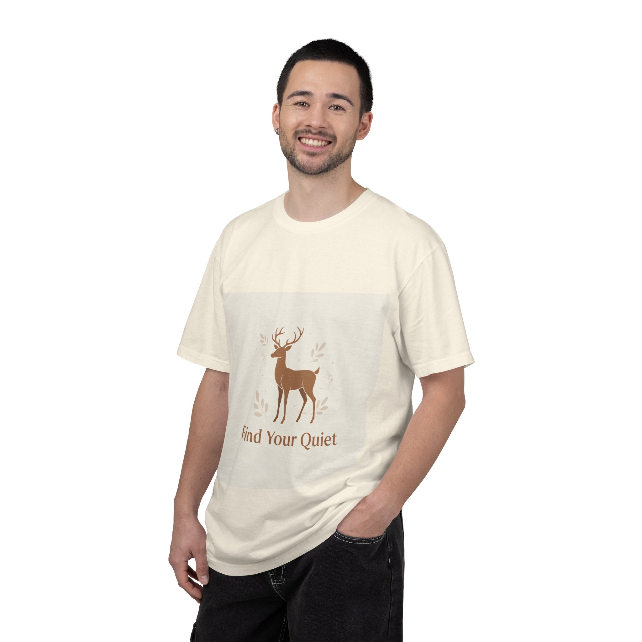 T-shirt with a deer - Find Your Quiet
