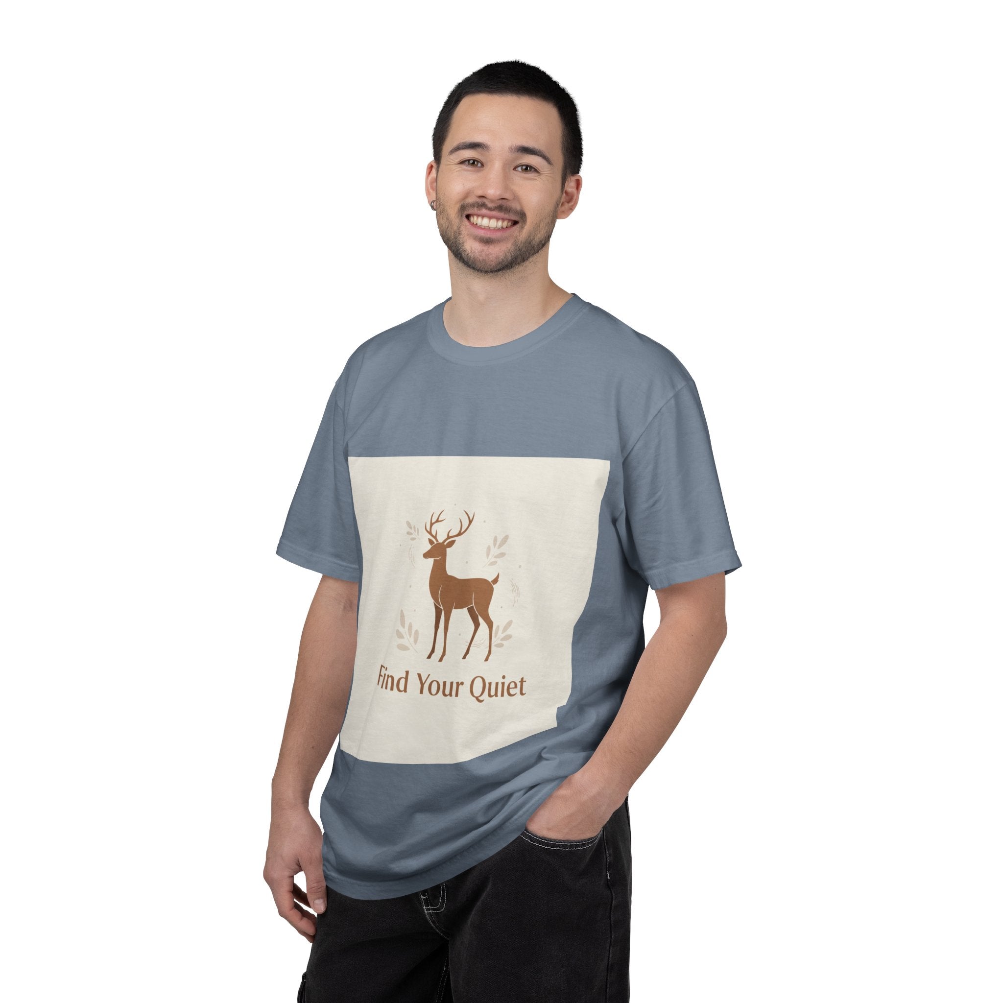 T-shirt with a deer - Find Your Quiet