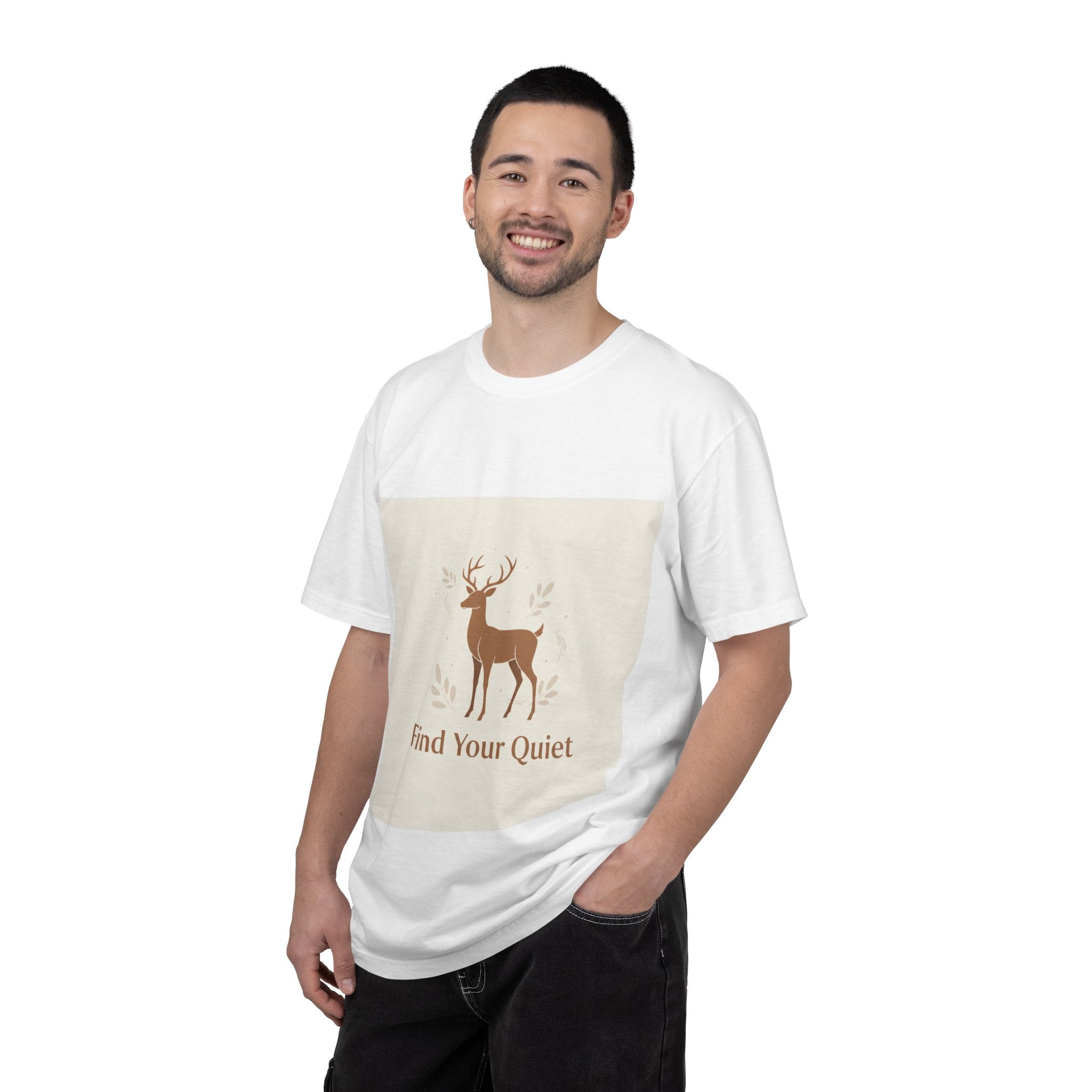 T-shirt with a deer - Find Your Quiet