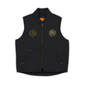 Embroidered Workwear Logo Vest | Washed Duck Cloth Vest