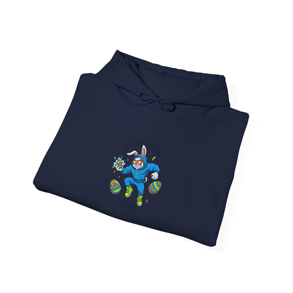 Hunt Mode On Hoodie | boys Easter sweatshirt, egg hunter, dinosaur egg camo