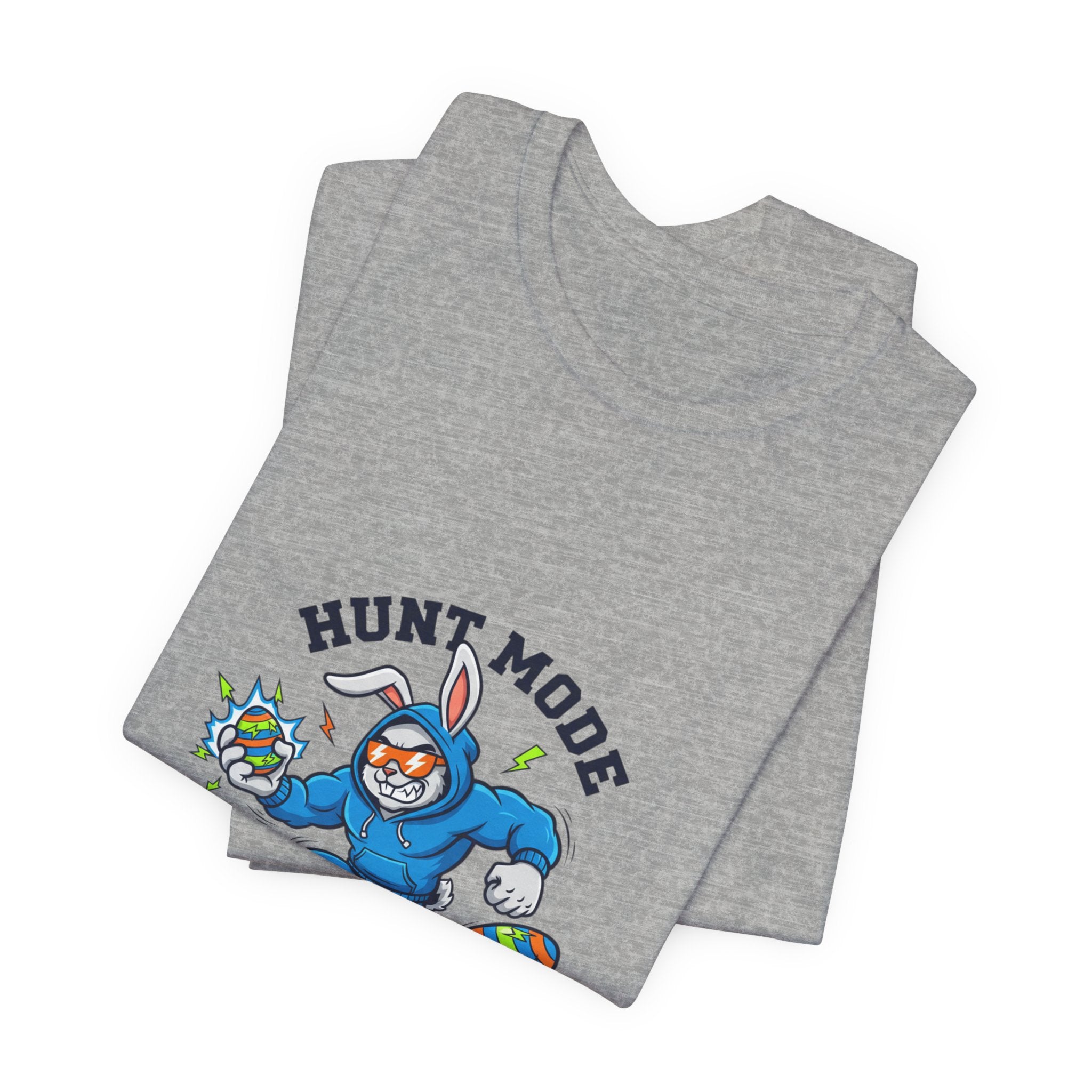 Hunt Mode On Easter Graphic Tee | boys Easter shirt, egg hunter, dinosaur egg