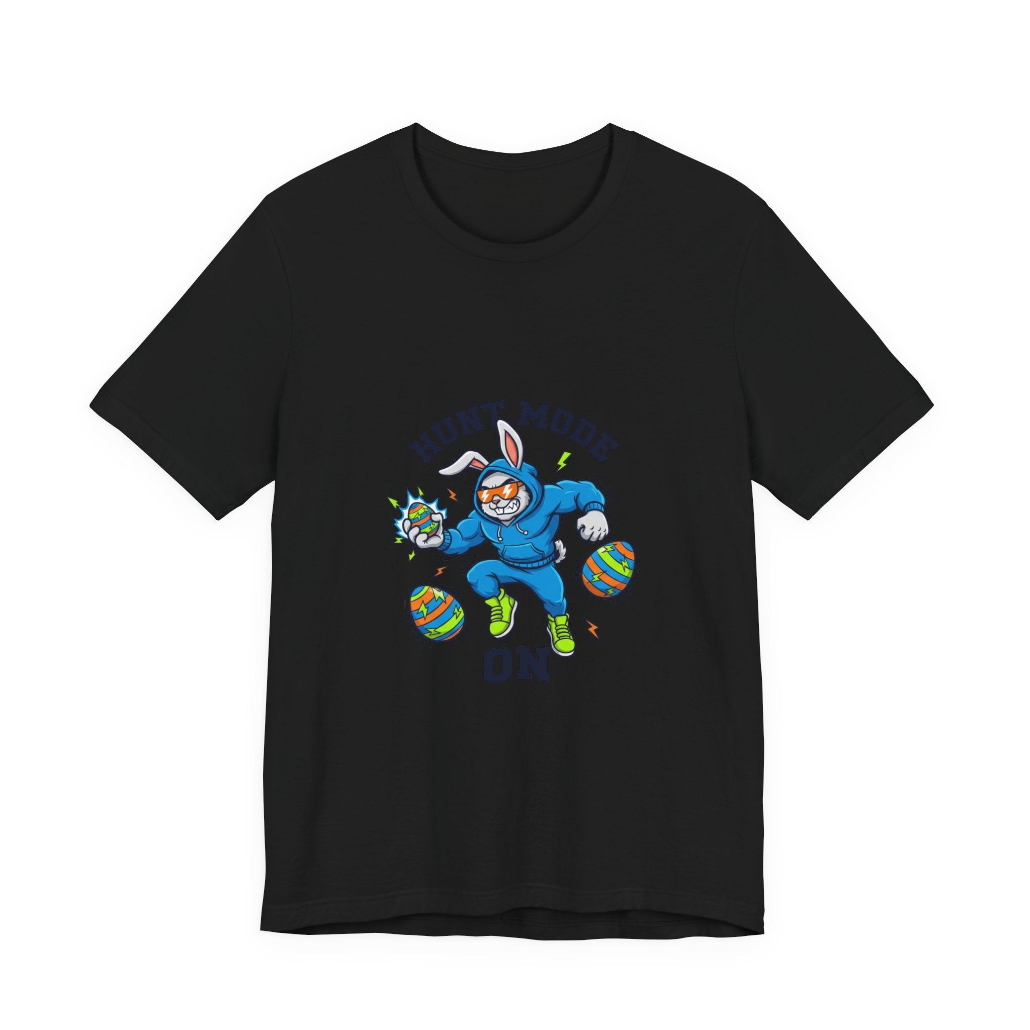 Hunt Mode On Easter Graphic Tee | boys Easter shirt, egg hunter, dinosaur egg