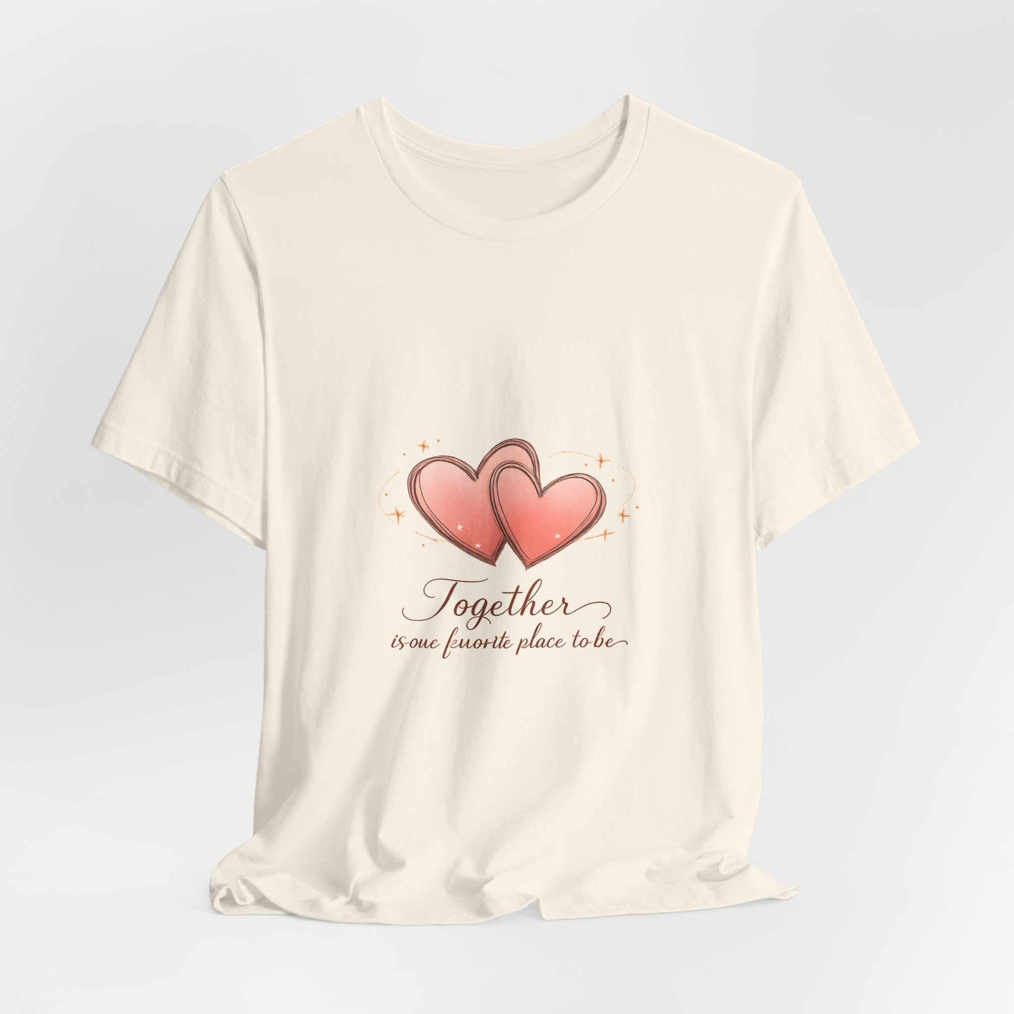 Together Home Romance Tee | Date Night At Home, cozy couple candlelit