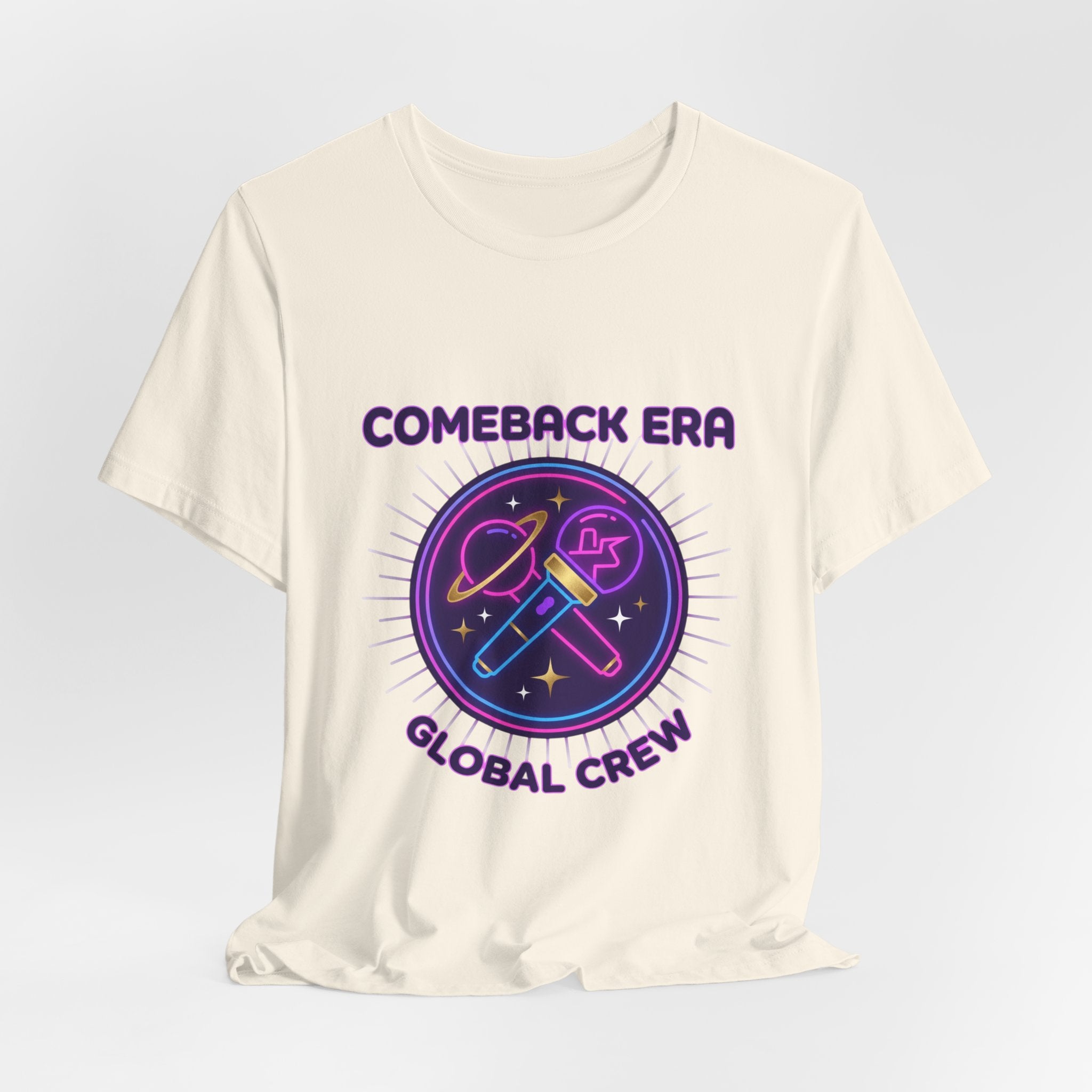 Comeback Era Lightstick Tee | K-pop Stan, Purple Era Fan Chant Shirt