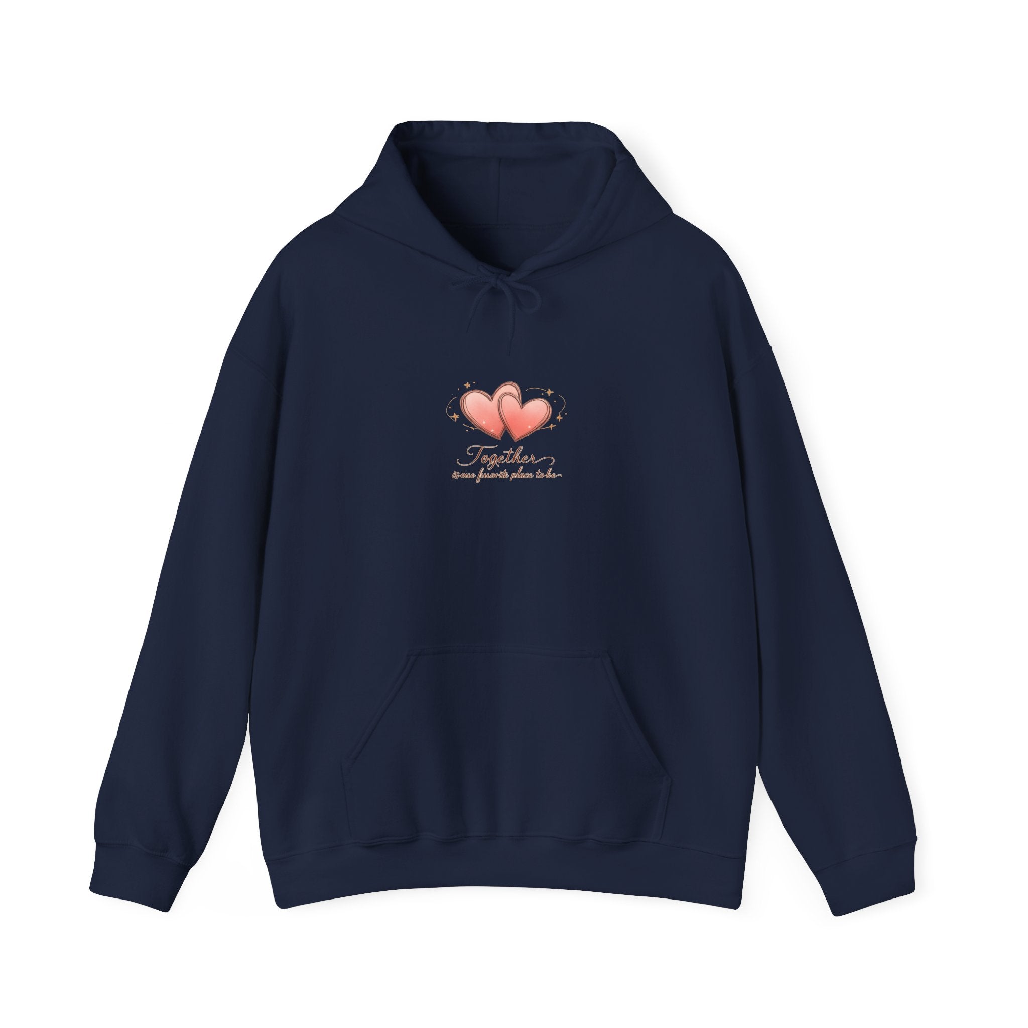 Together Time Heart Hoodie | date night at home, cozy couple