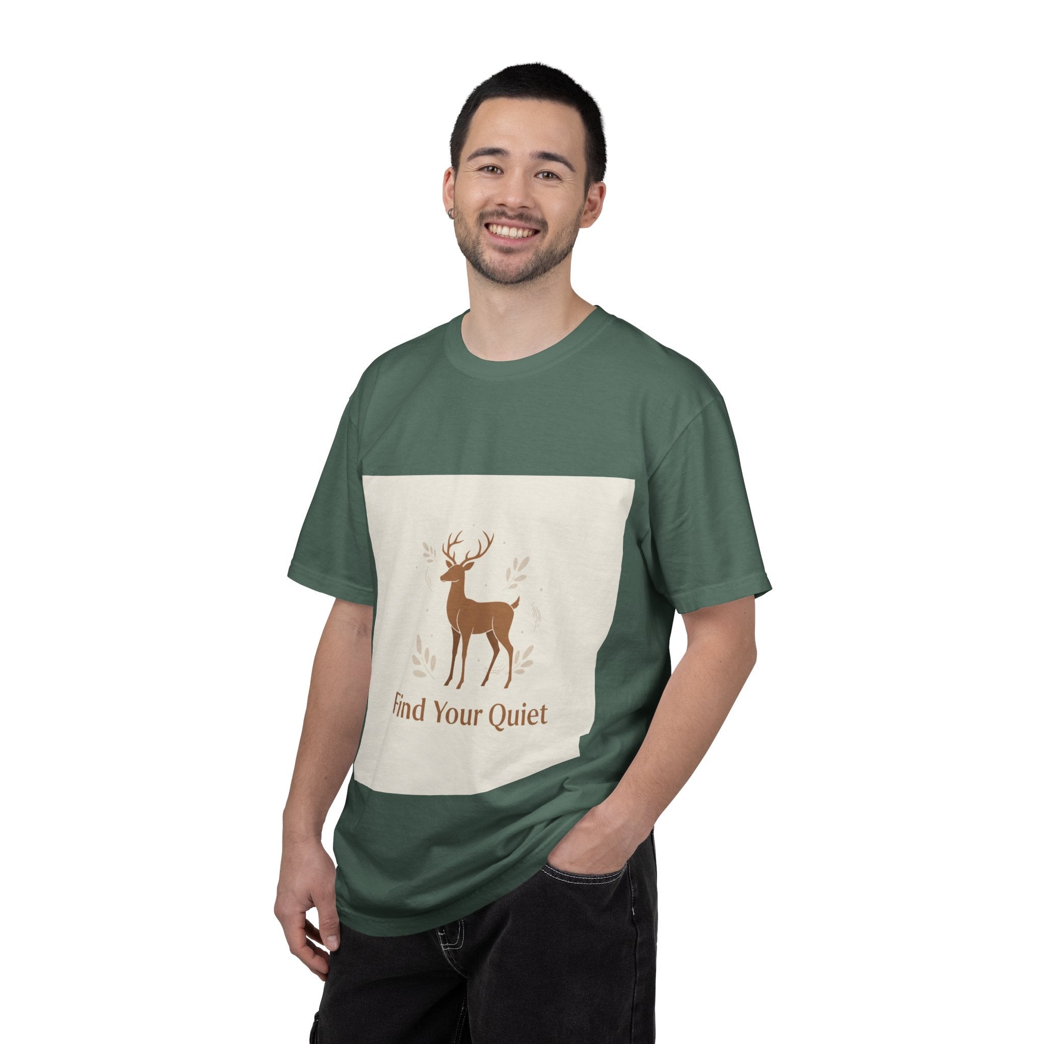 T-shirt with a deer - Find Your Quiet