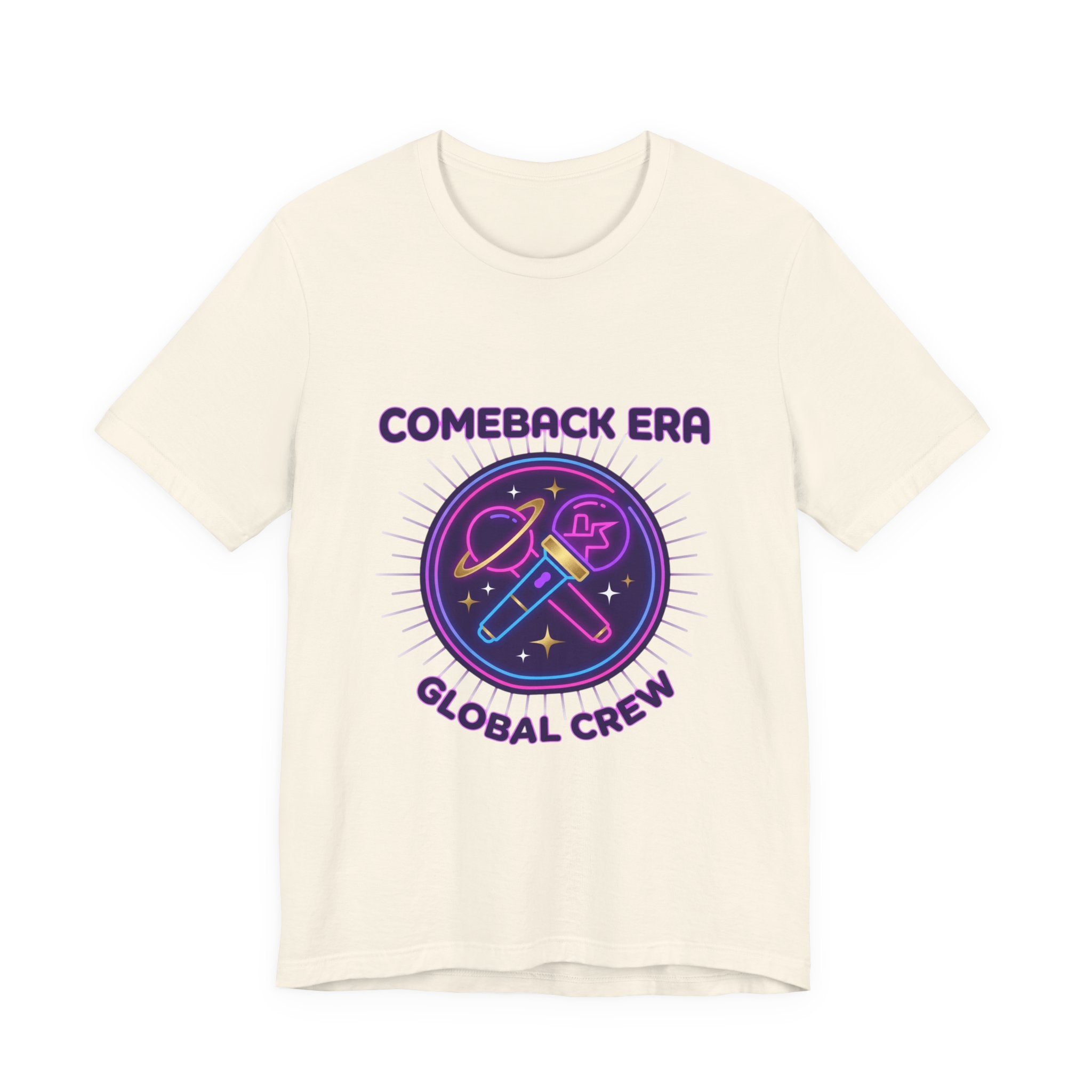 Comeback Era Lightstick Tee | K-pop Stan, Purple Era Fan Chant Shirt