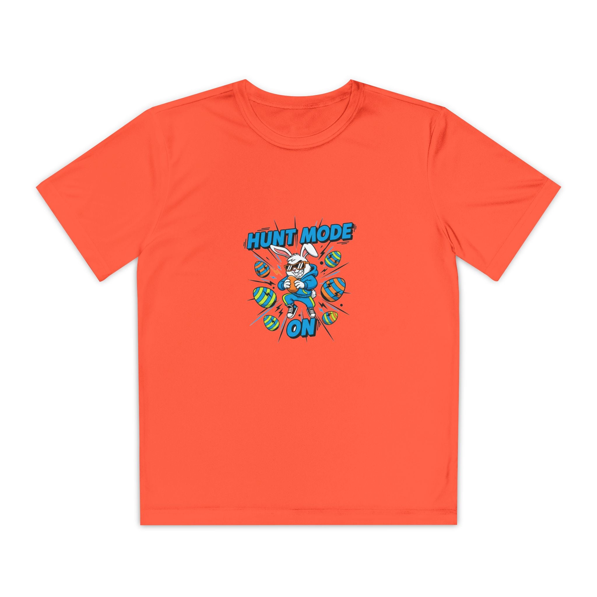 Hunt Mode On Youth T-Shirt | Hunting Mascot Tee