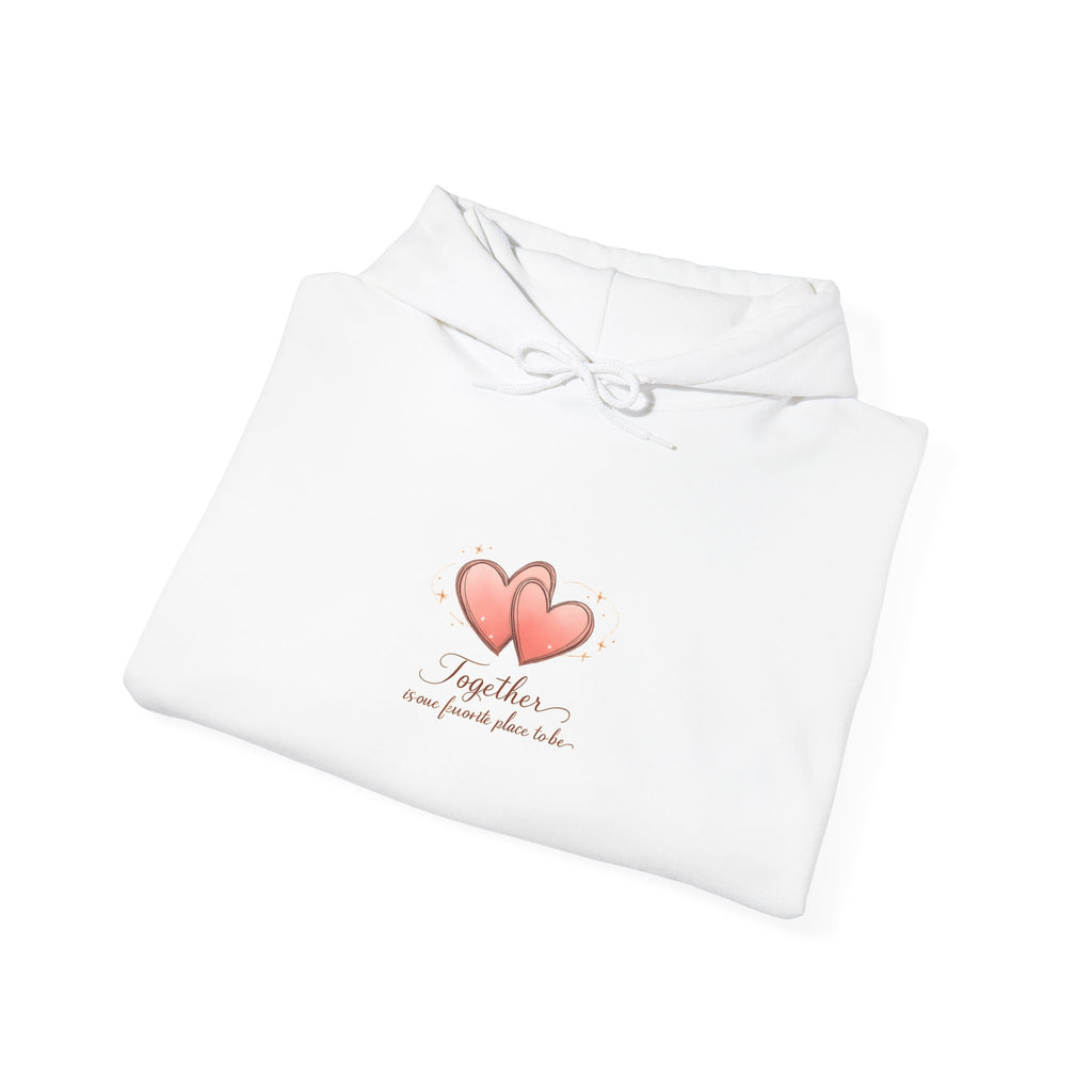 Together Time Heart Hoodie | date night at home, cozy couple