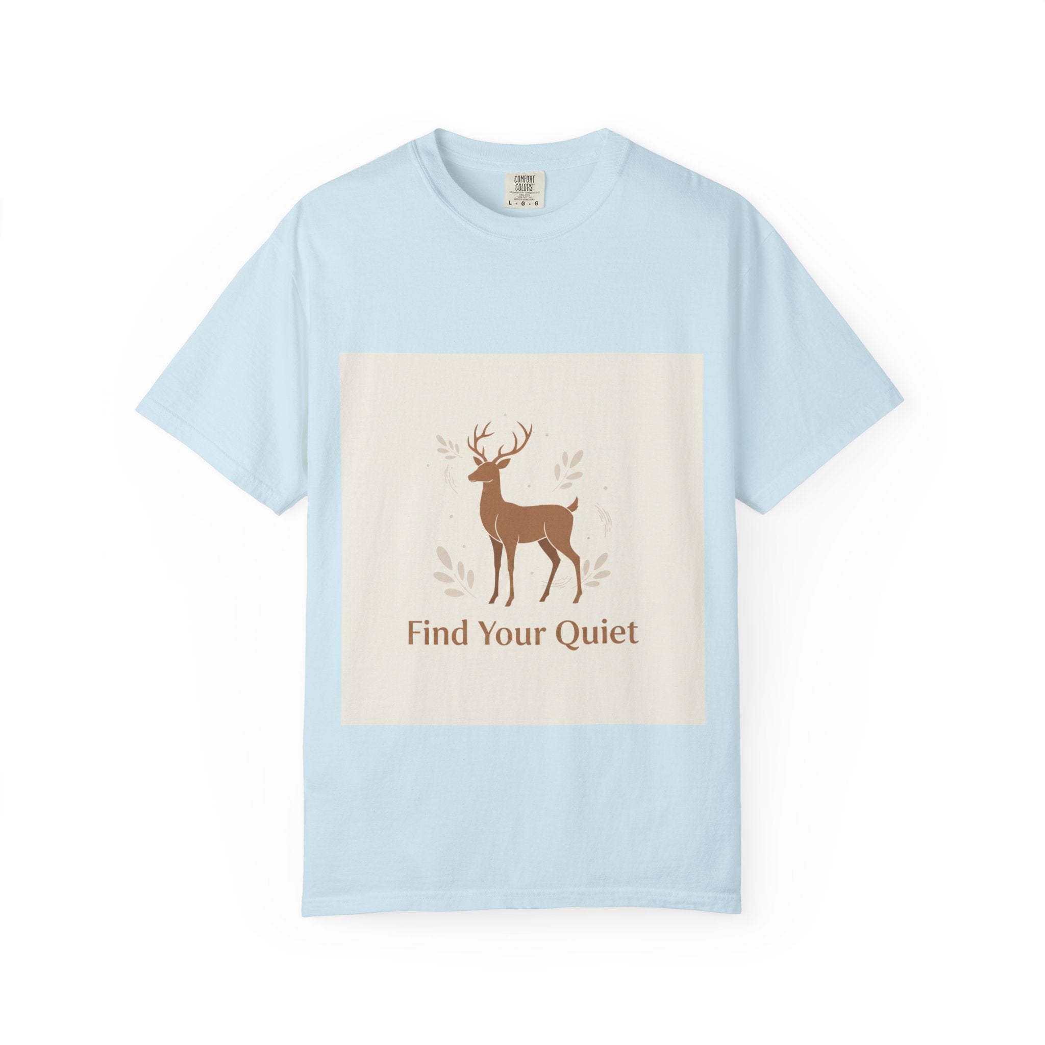 T-shirt with a deer - Find Your Quiet