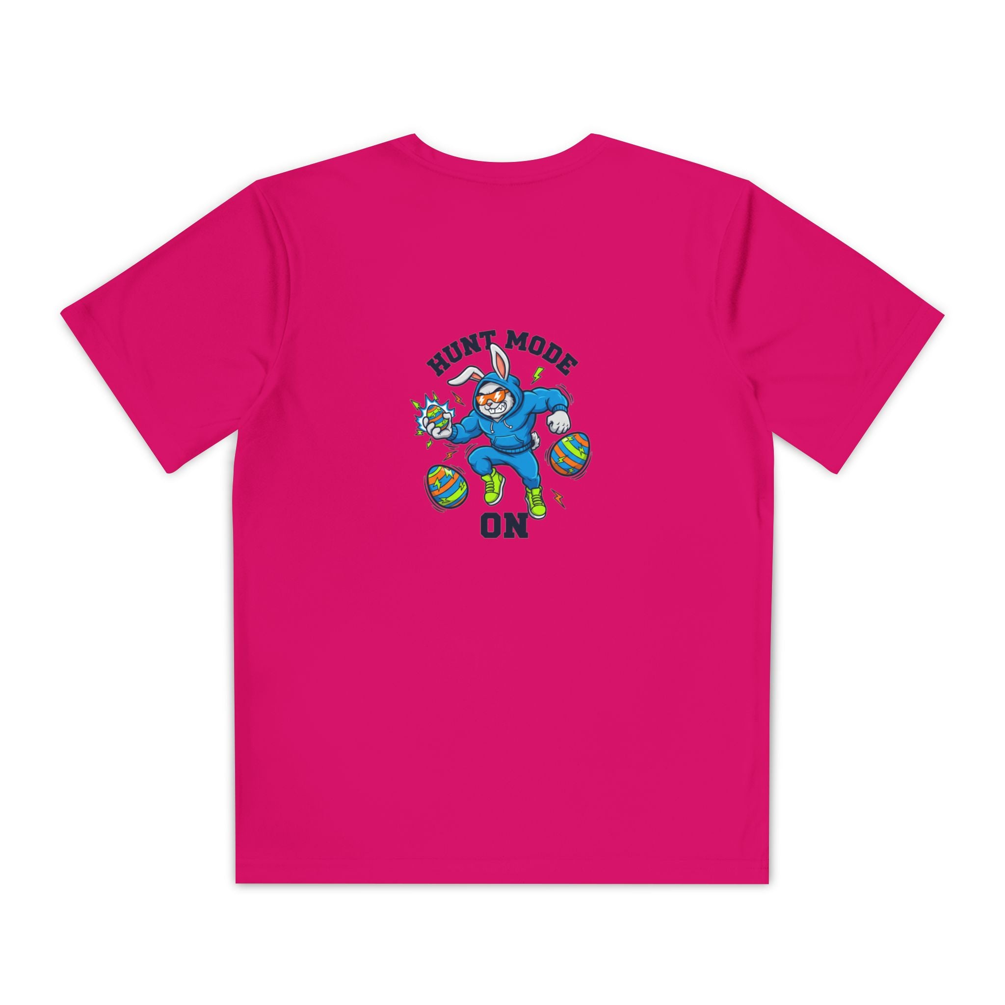 Hunt Mode On Youth T-Shirt | Hunting Mascot Tee