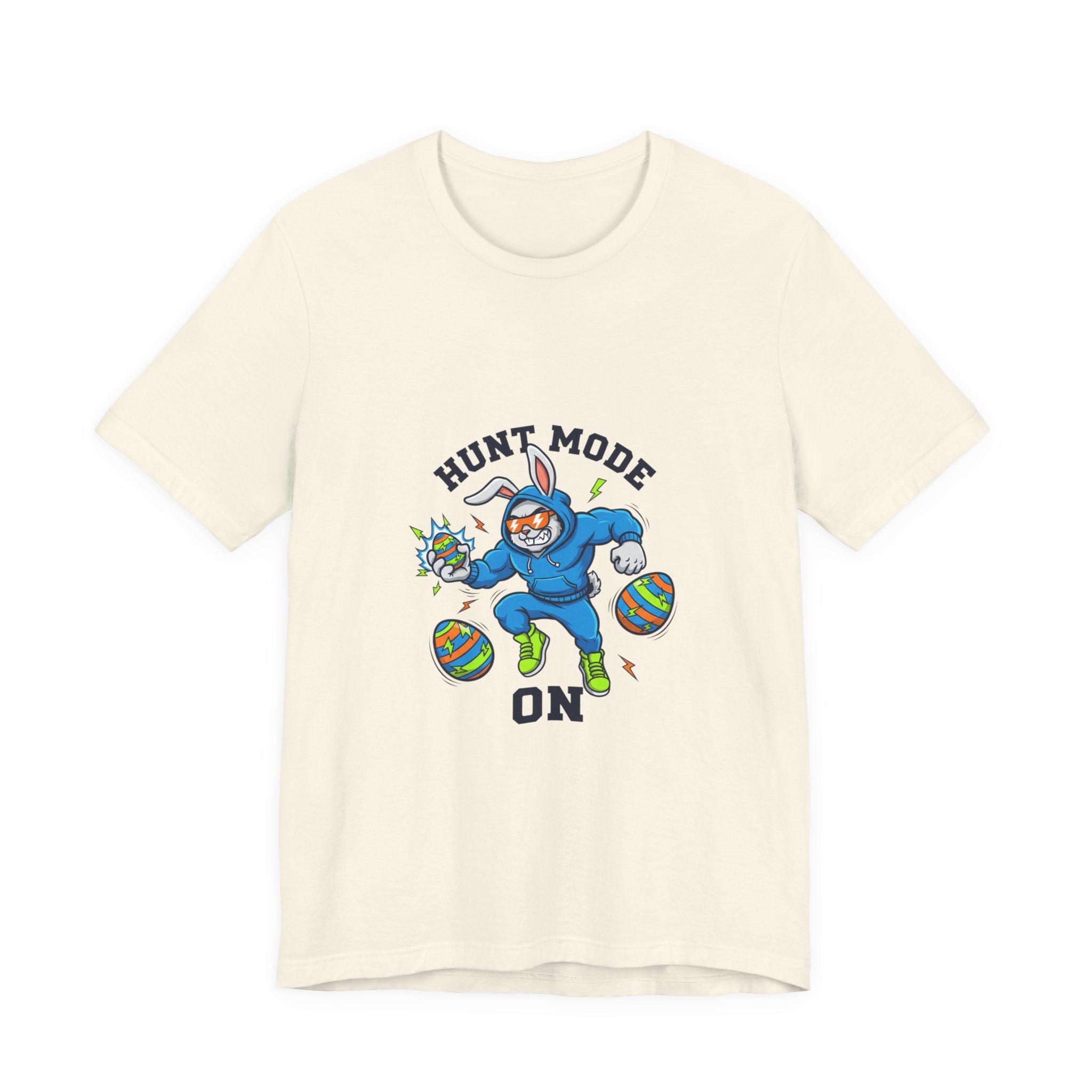 Hunt Mode On Easter Graphic Tee | boys Easter shirt, egg hunter, dinosaur egg
