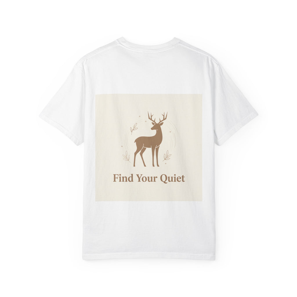 T-shirt with a deer - Find Your Quiet