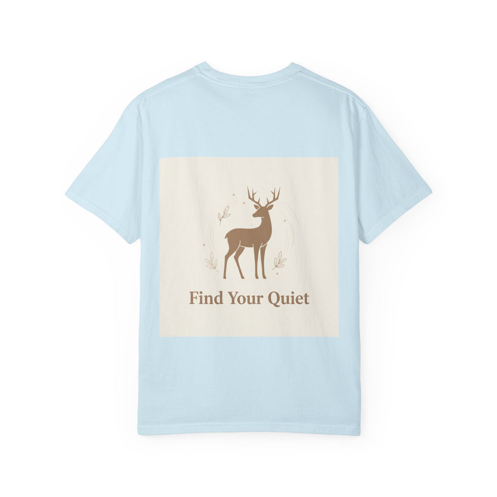 T-shirt with a deer - Find Your Quiet