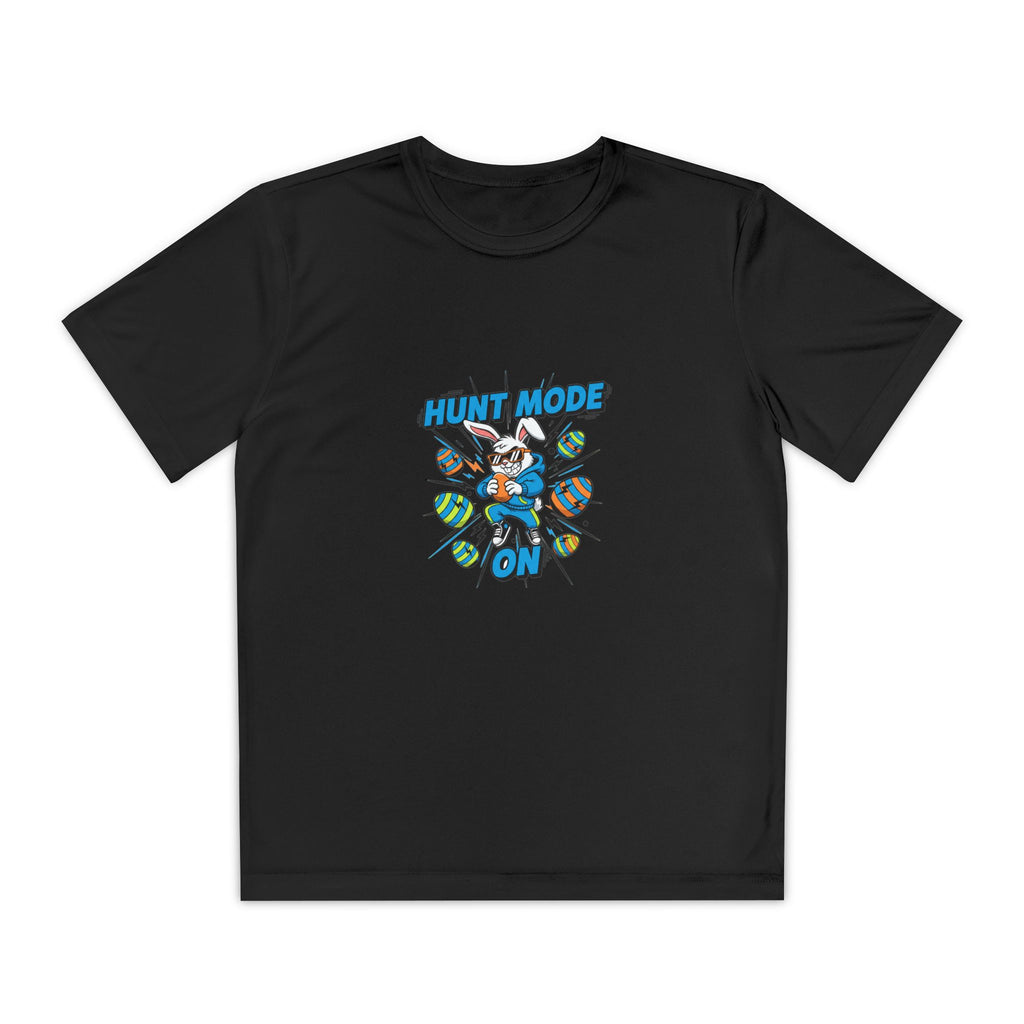 Hunt Mode On Youth T-Shirt | Hunting Mascot Tee