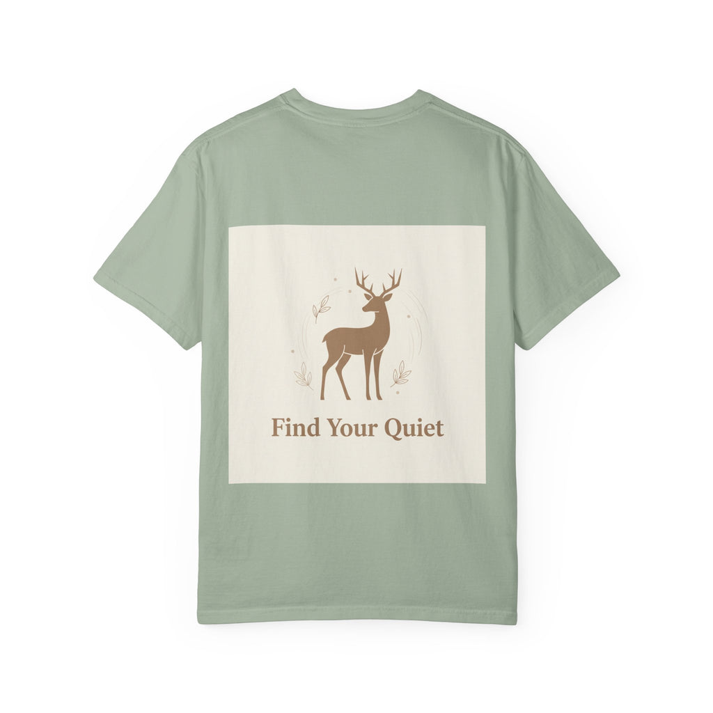 T-shirt with a deer - Find Your Quiet