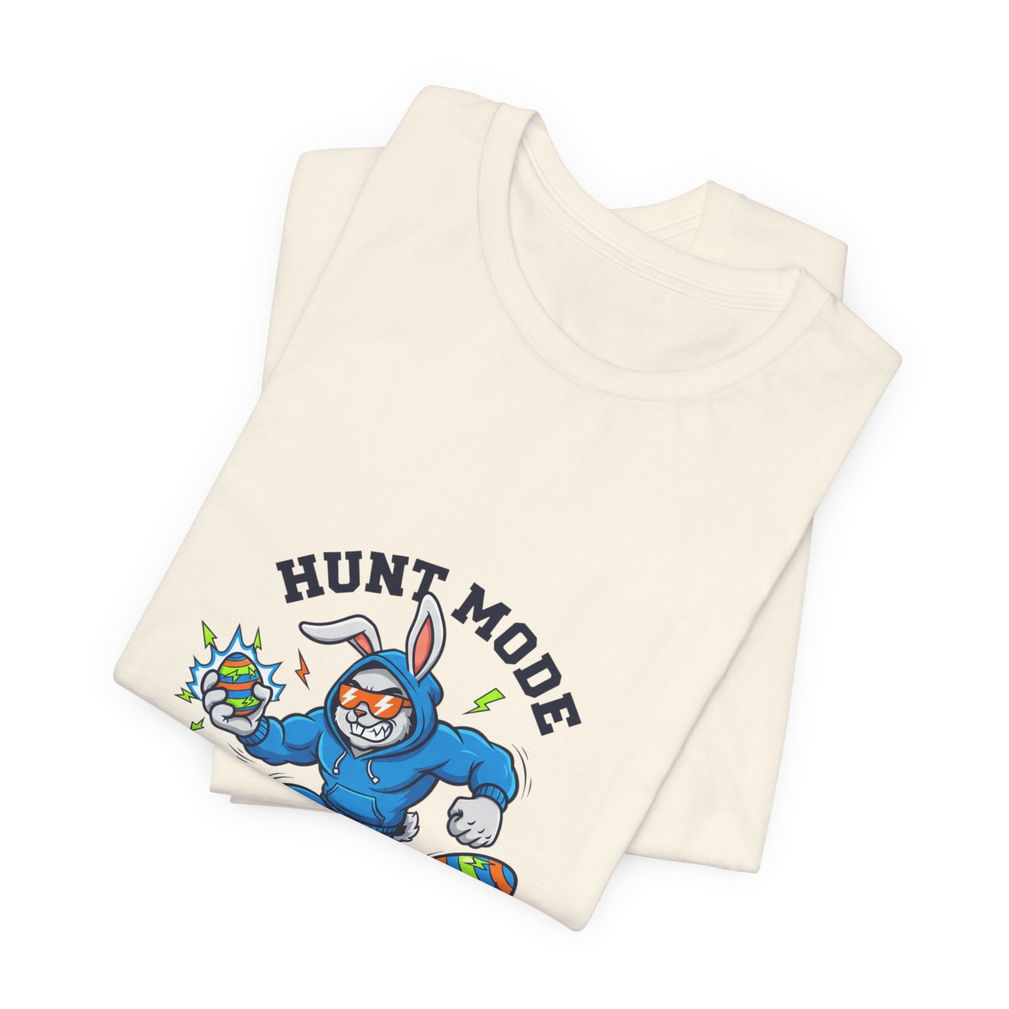 Hunt Mode On Easter Graphic Tee | boys Easter shirt, egg hunter, dinosaur egg