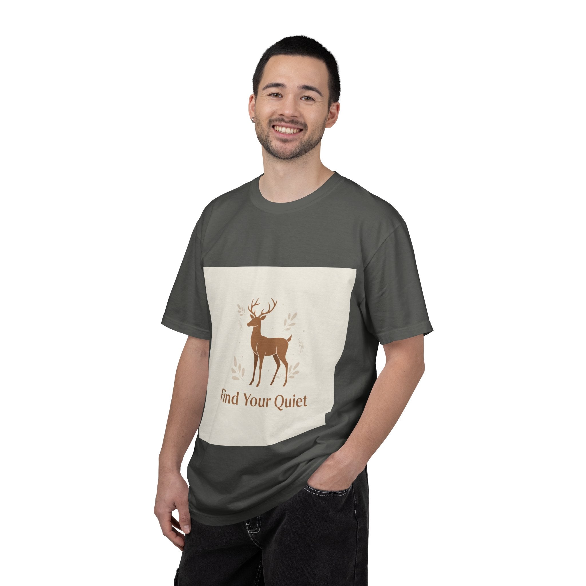 T-shirt with a deer - Find Your Quiet