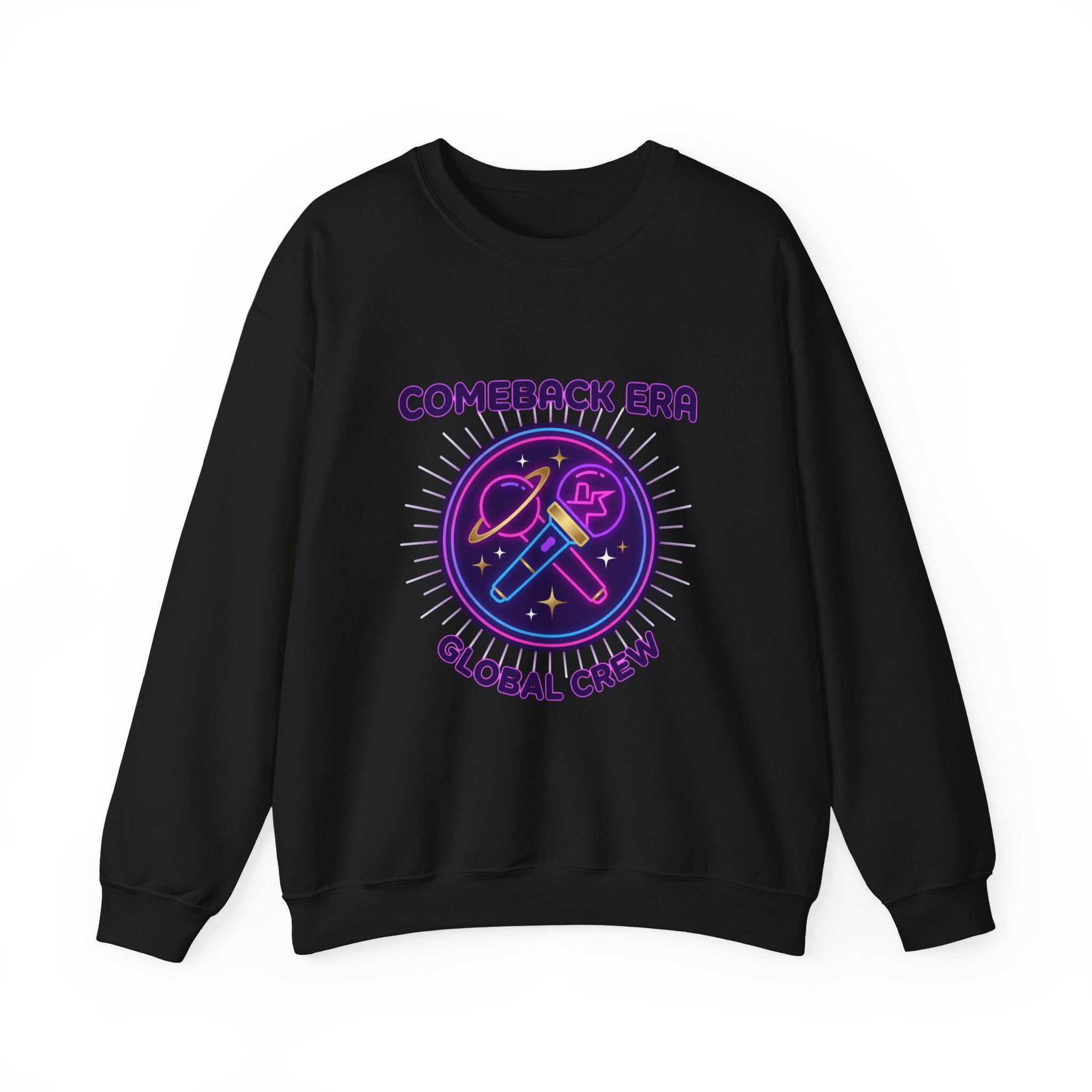 Comeback Era Global Crewneck | K-pop comeback, fan chant, purple era