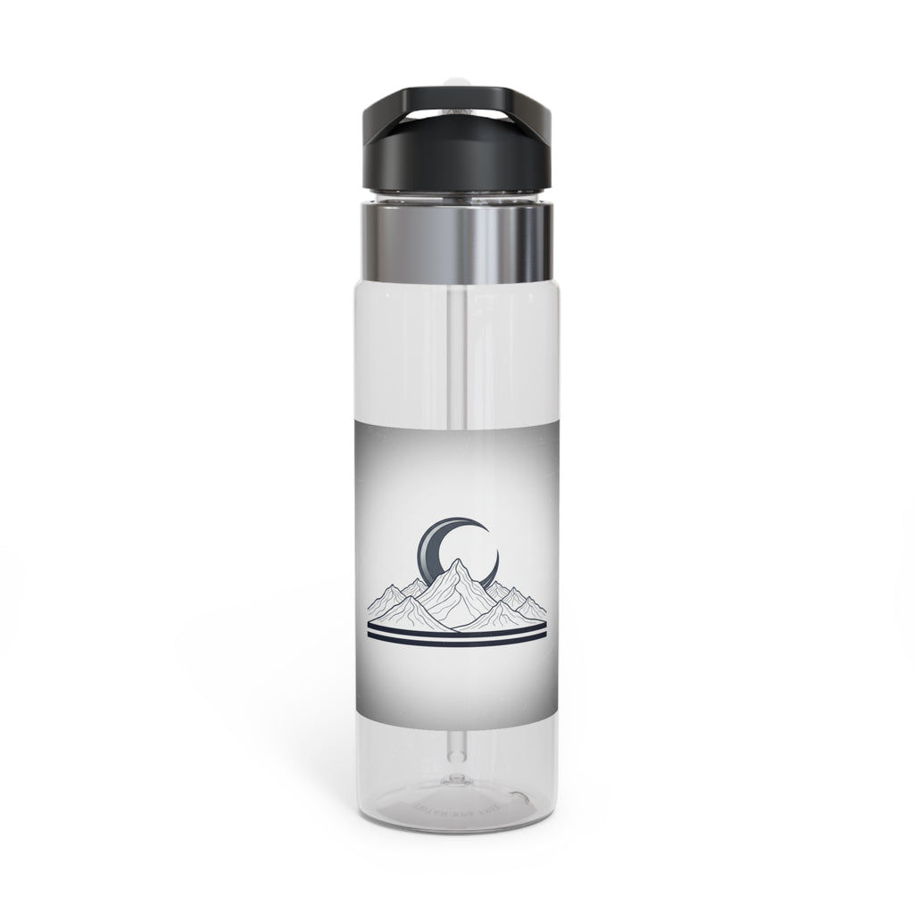 Mountain Crescent Moon Water Bottle | 20oz Tritan Sport Bottle