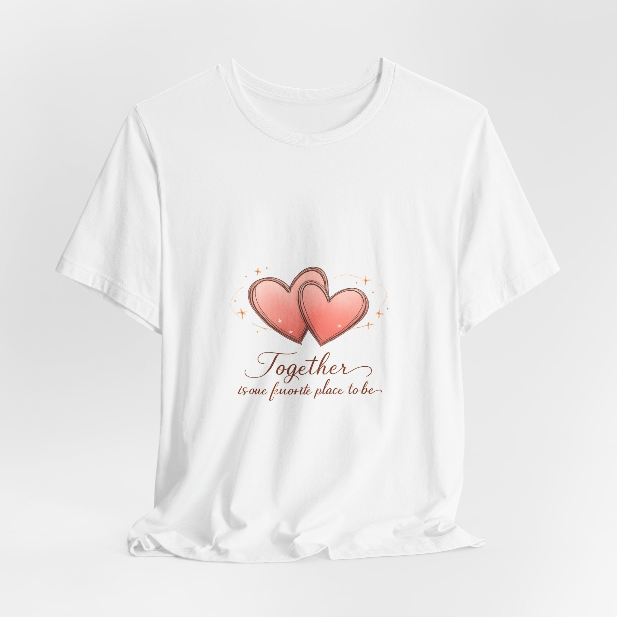 Together Home Romance Tee | Date Night At Home, cozy couple candlelit