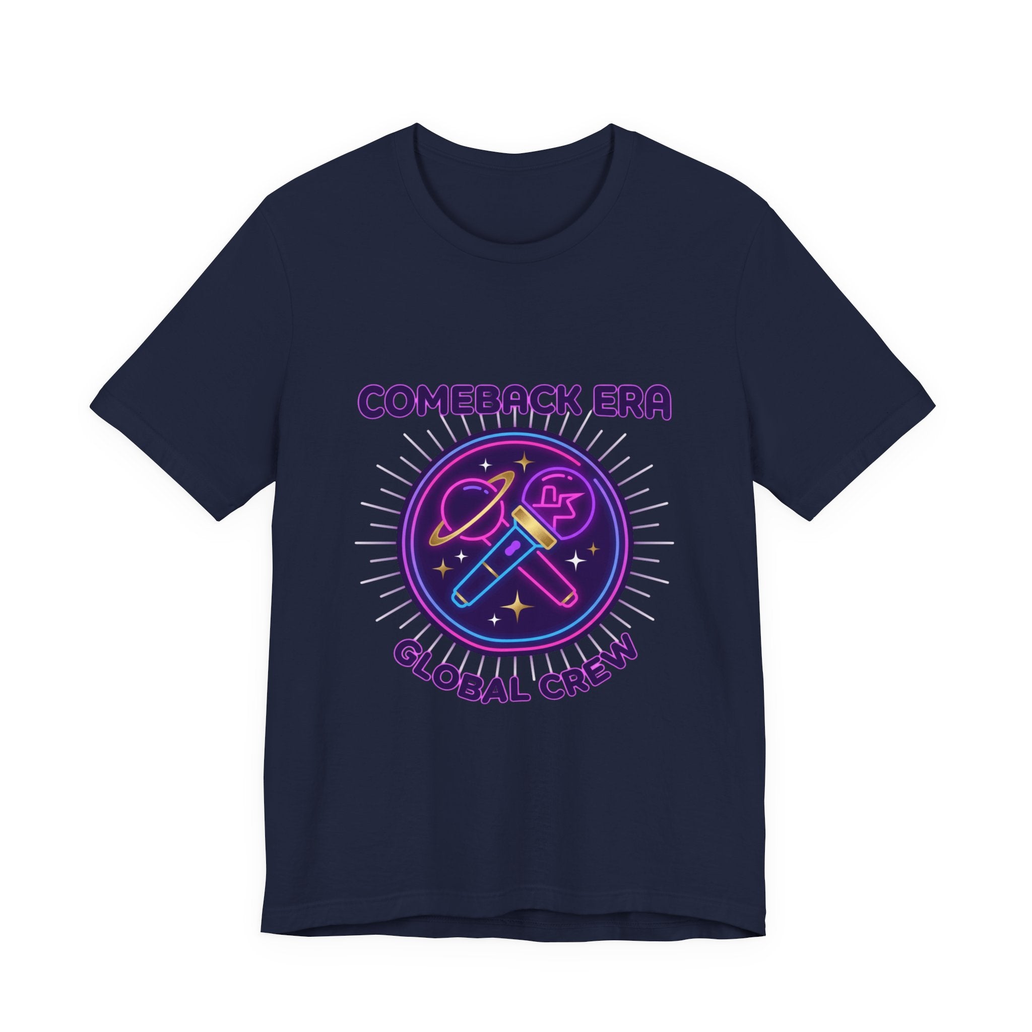 Comeback Era Lightstick Tee | K-pop Stan, Purple Era Fan Chant Shirt