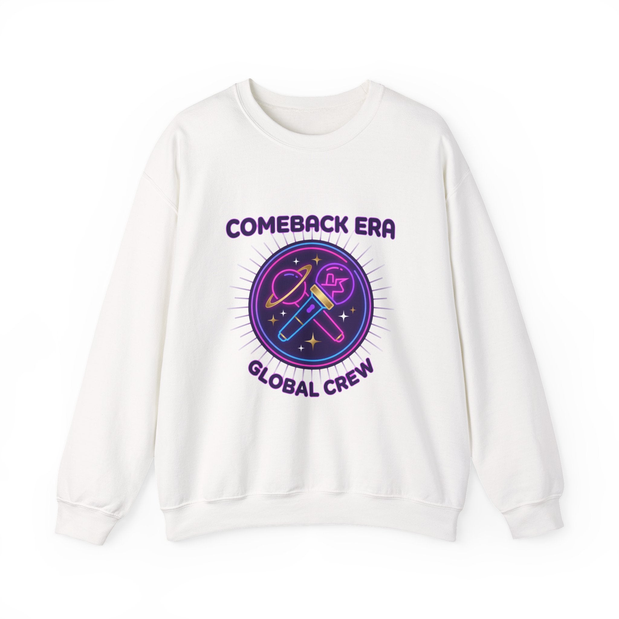 Comeback Era Global Crewneck | K-pop comeback, fan chant, purple era