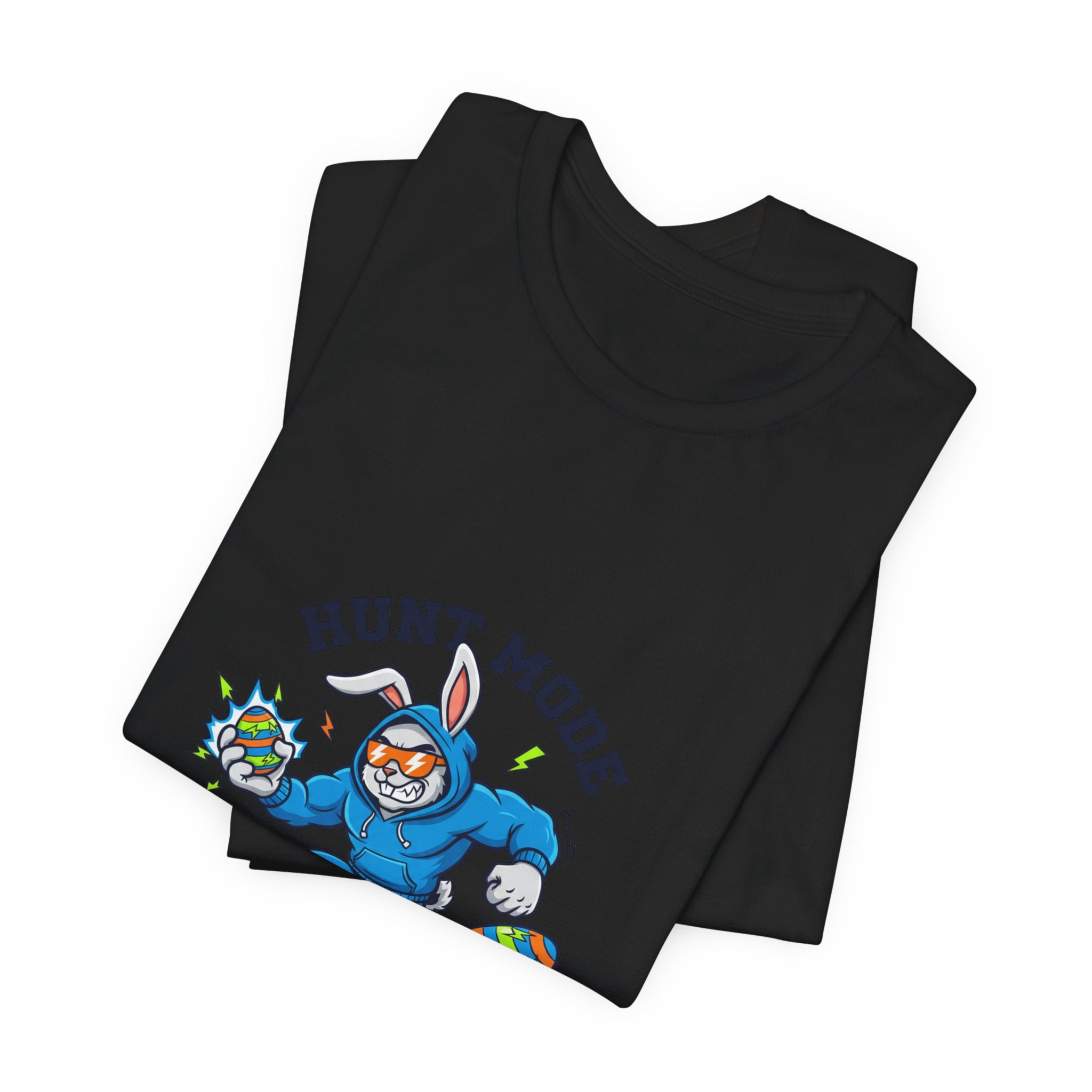 Hunt Mode On Easter Graphic Tee | boys Easter shirt, egg hunter, dinosaur egg