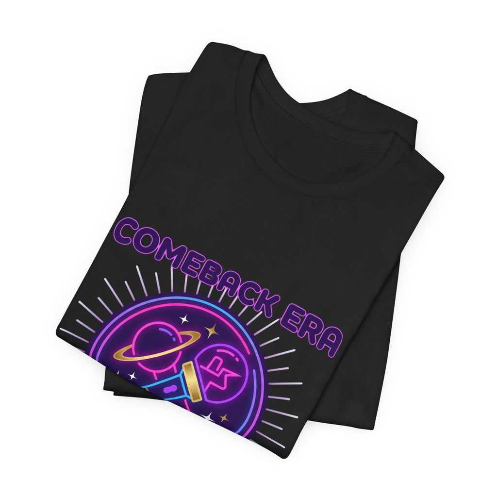 Comeback Era Lightstick Tee | K-pop Stan, Purple Era Fan Chant Shirt