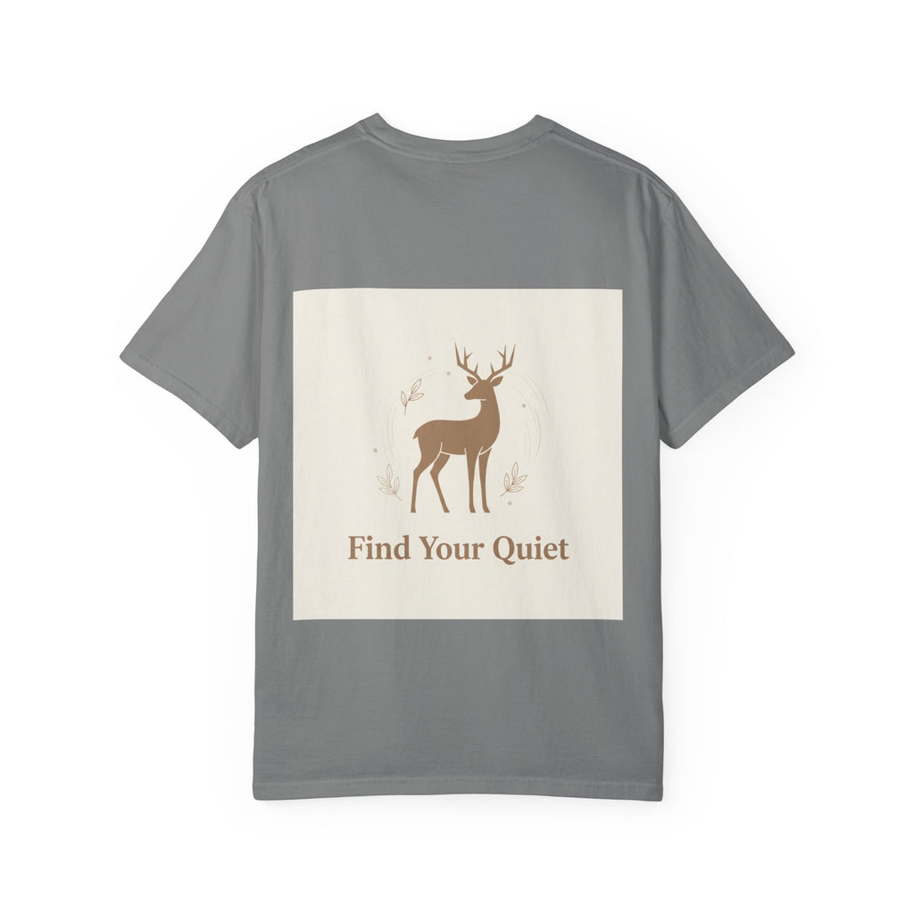 T-shirt with a deer - Find Your Quiet