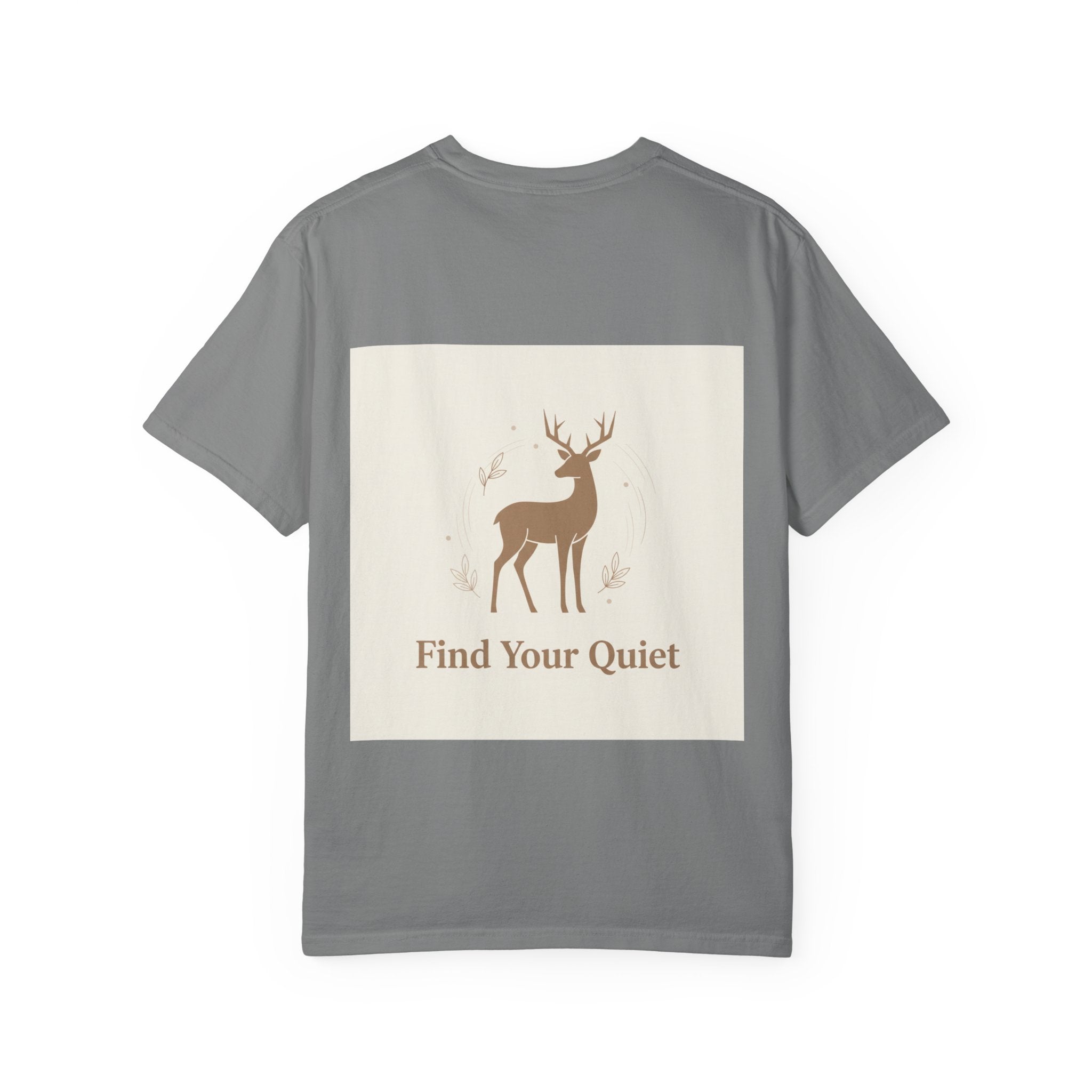 T-shirt with a deer - Find Your Quiet