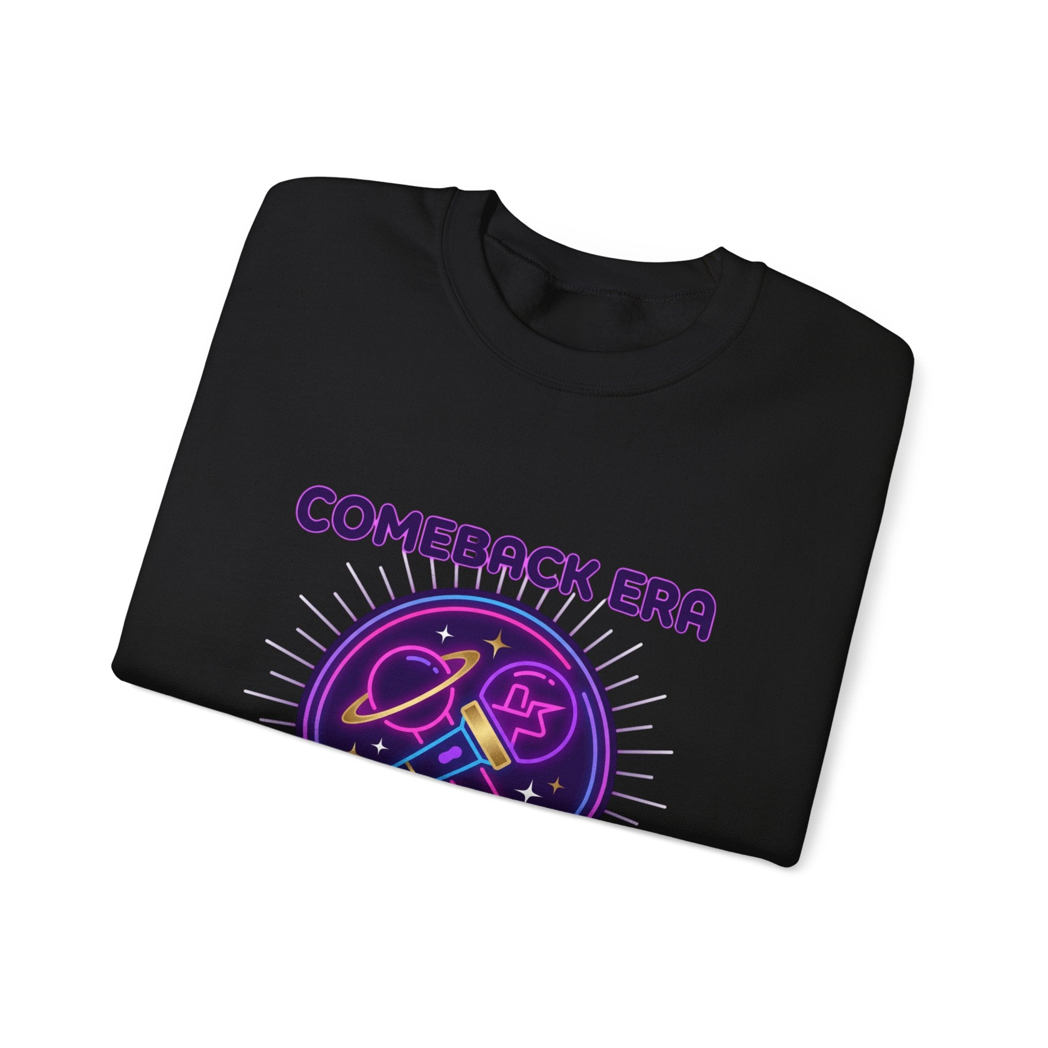 Comeback Era Global Crewneck | K-pop comeback, fan chant, purple era