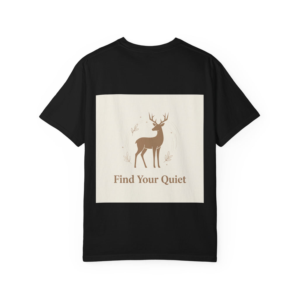 T-shirt with a deer - Find Your Quiet