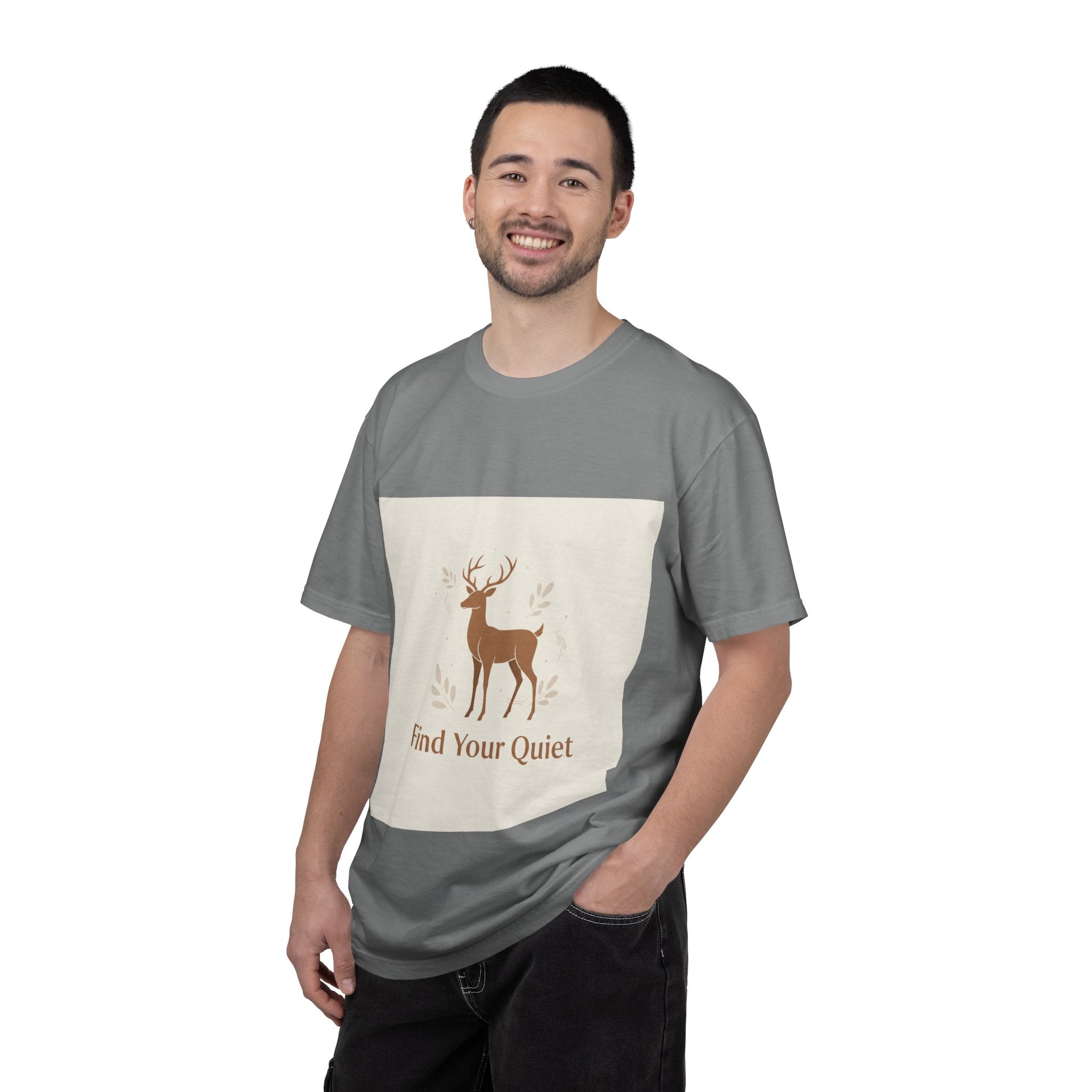 T-shirt with a deer - Find Your Quiet