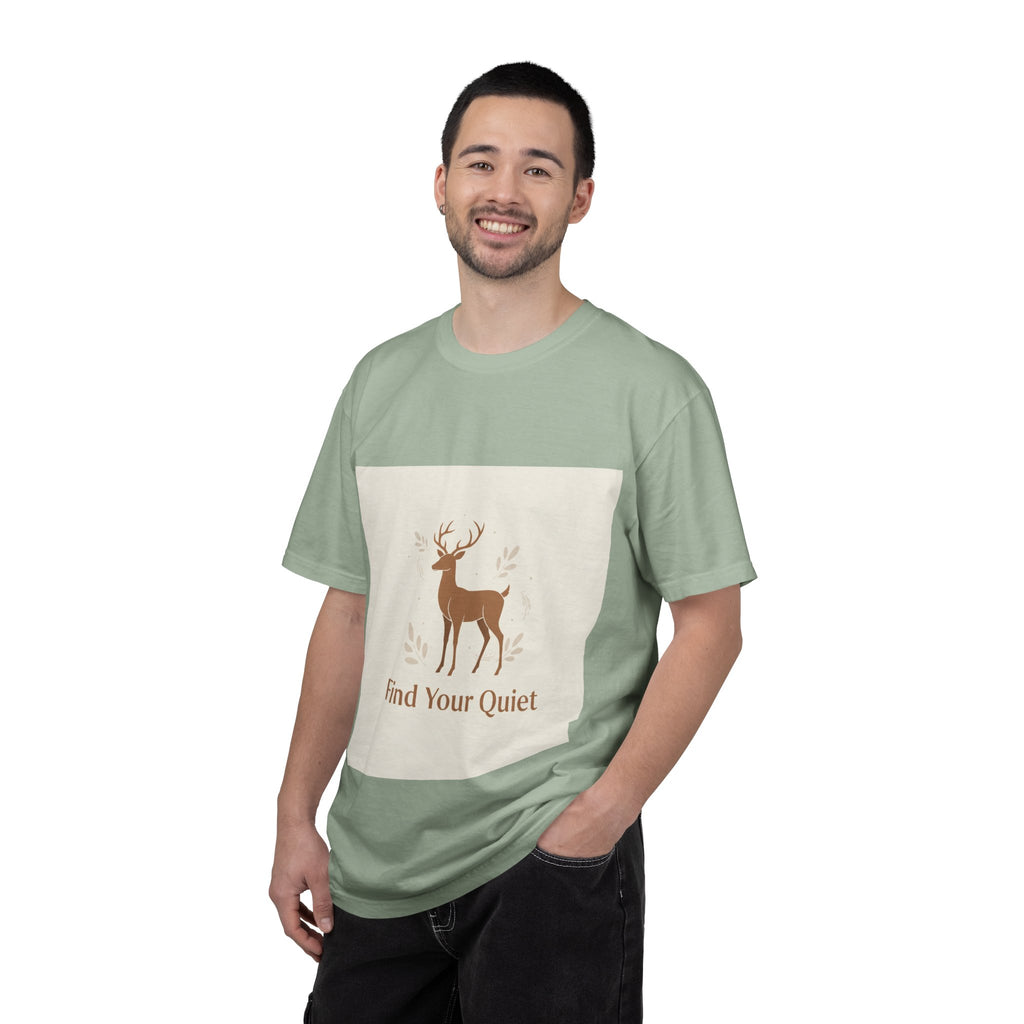 T-shirt with a deer - Find Your Quiet