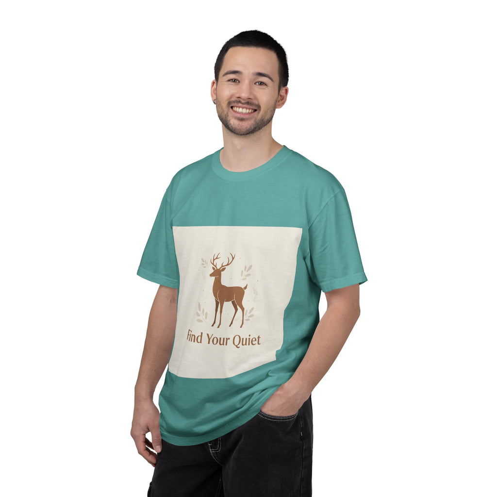 T-shirt with a deer - Find Your Quiet